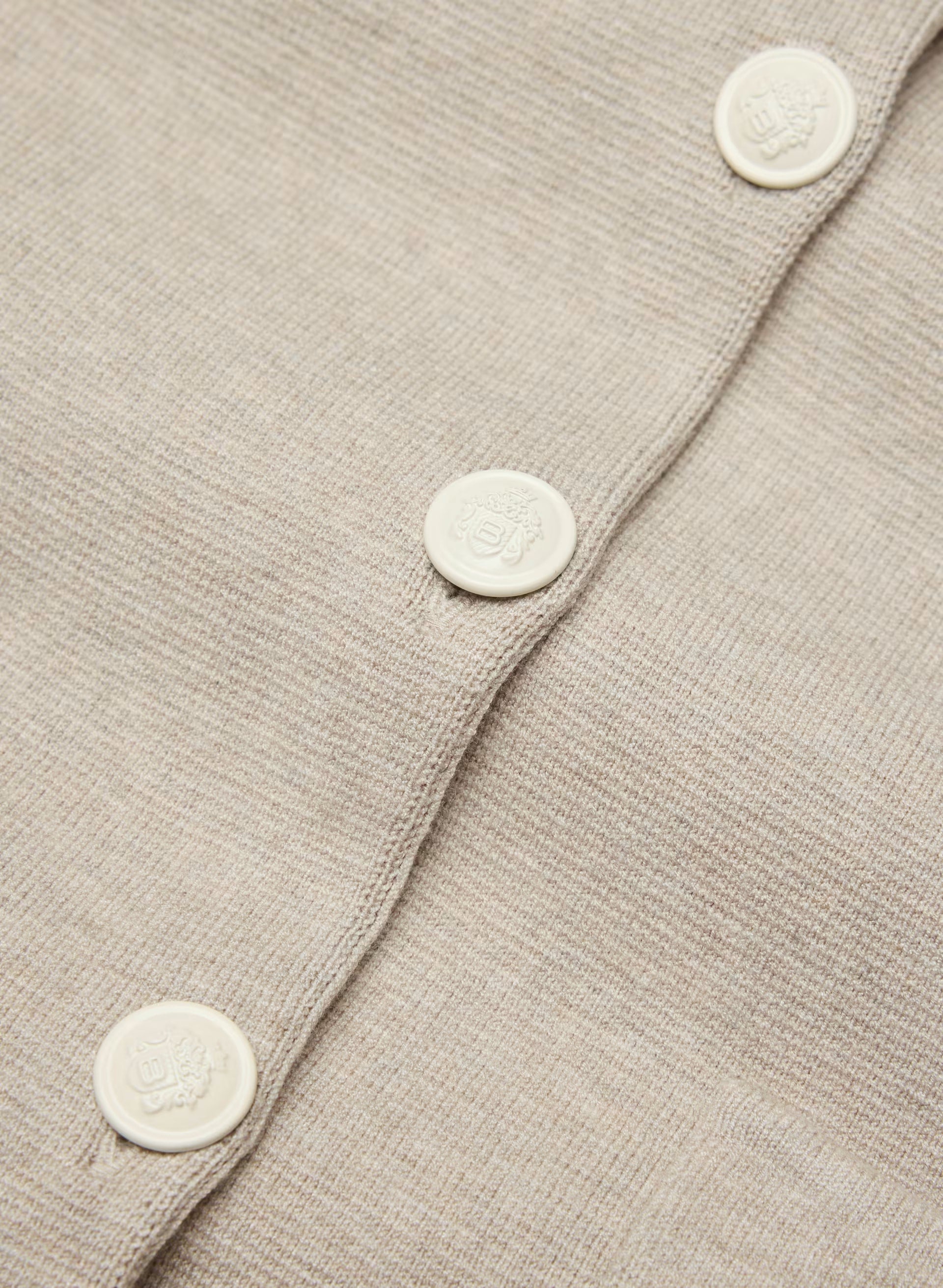 Notable Cardigan - Wonder Yarn - HEATHER ECRU