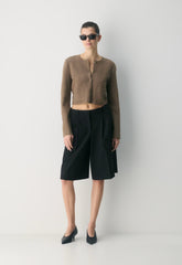 Notable Cardigan - Wonder Yarn - HEATHER FOLIO TAUPE