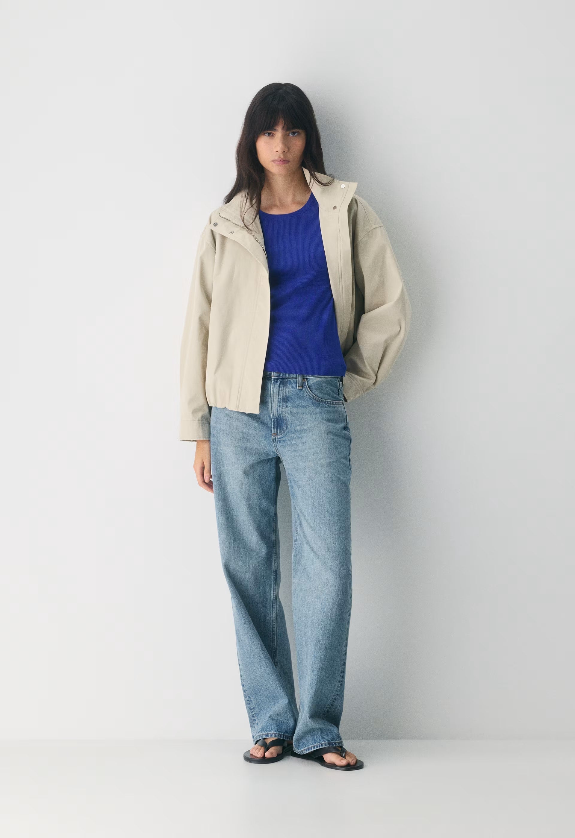 Fine Merino Wool Foundry Sweater - ABLAZE BLUE