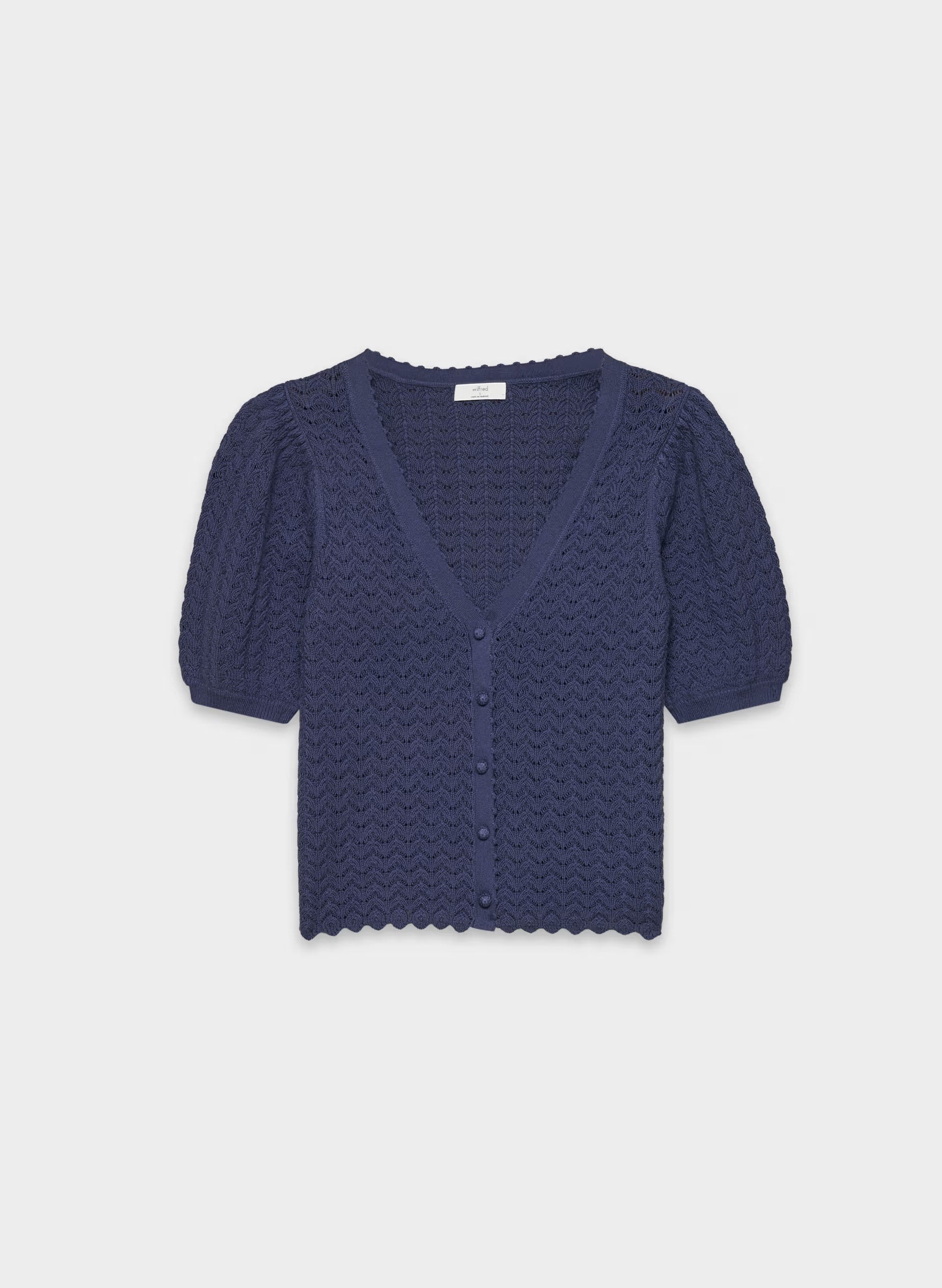 Cotton Charm™ Fika Cardigan - HARBOUR NAVY