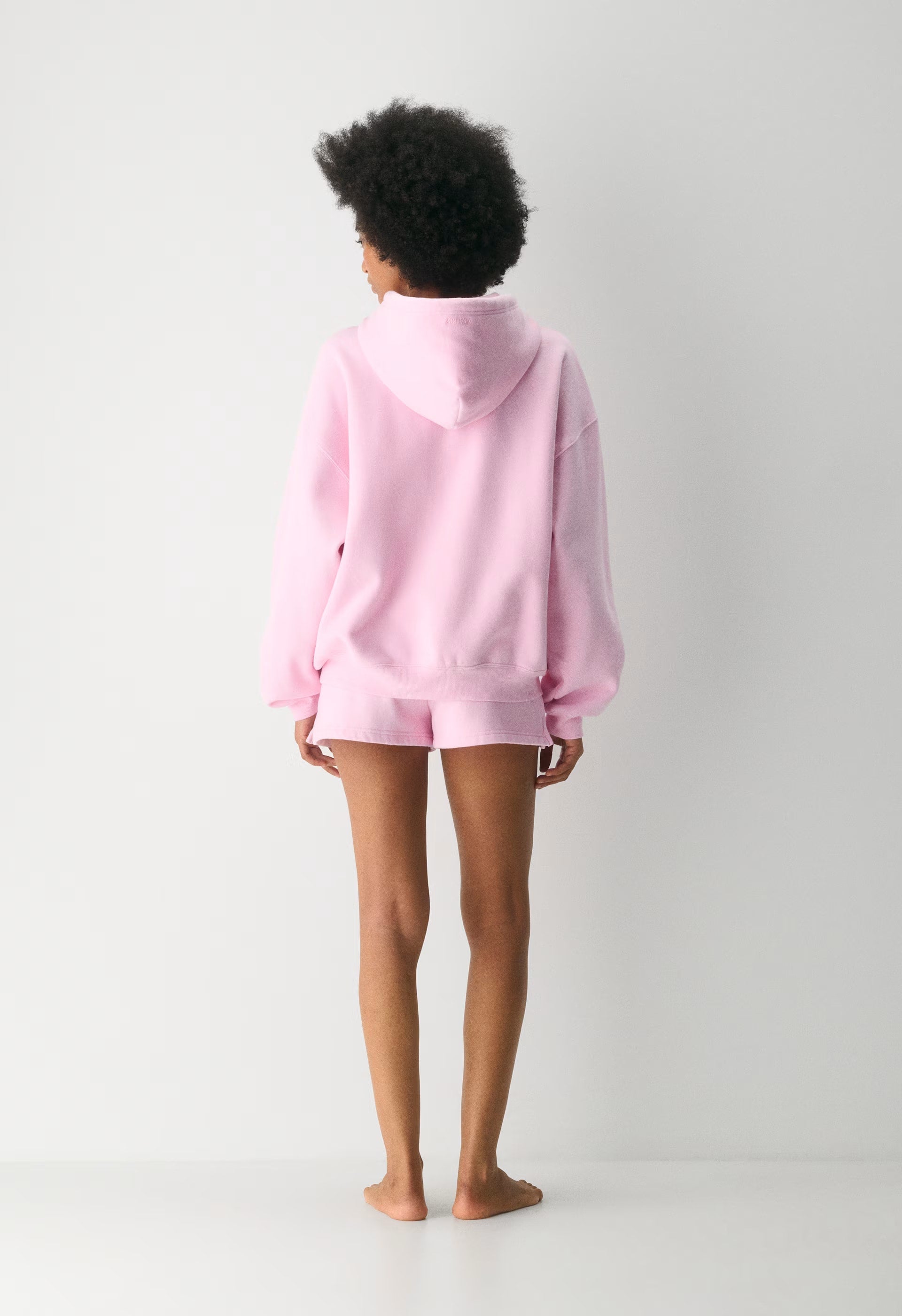 Cozy Sweatfleece Mega Zip Hoodie - MILKSHAKE PINK
