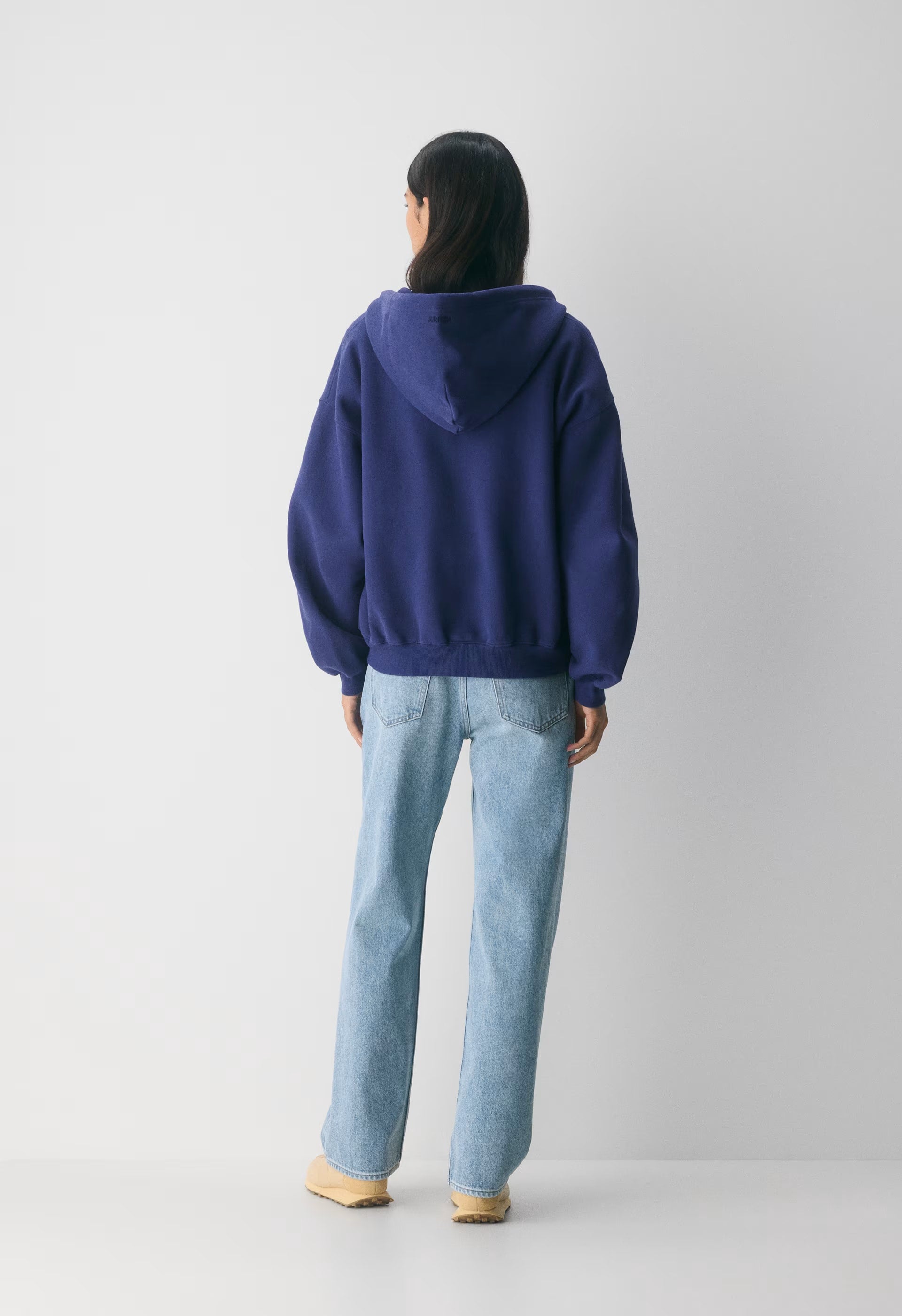 Cozy Sweatfleece Mega Zip Hoodie - HARBOUR NAVY