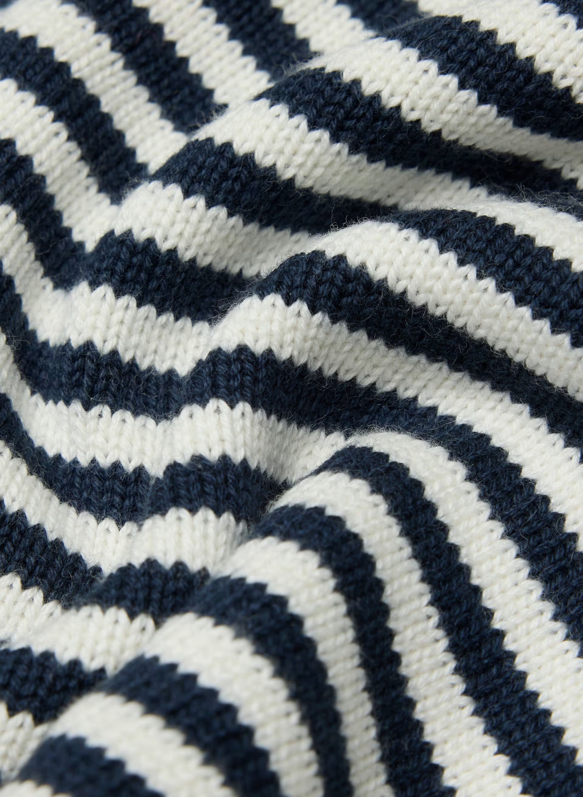 Cotton Charm™ Basque Sweater Vest - LT BIRCH/ ADMIRAL