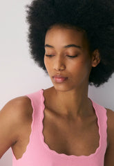 Setting Top - Wonder Yarn - JELLYBEAN PINK