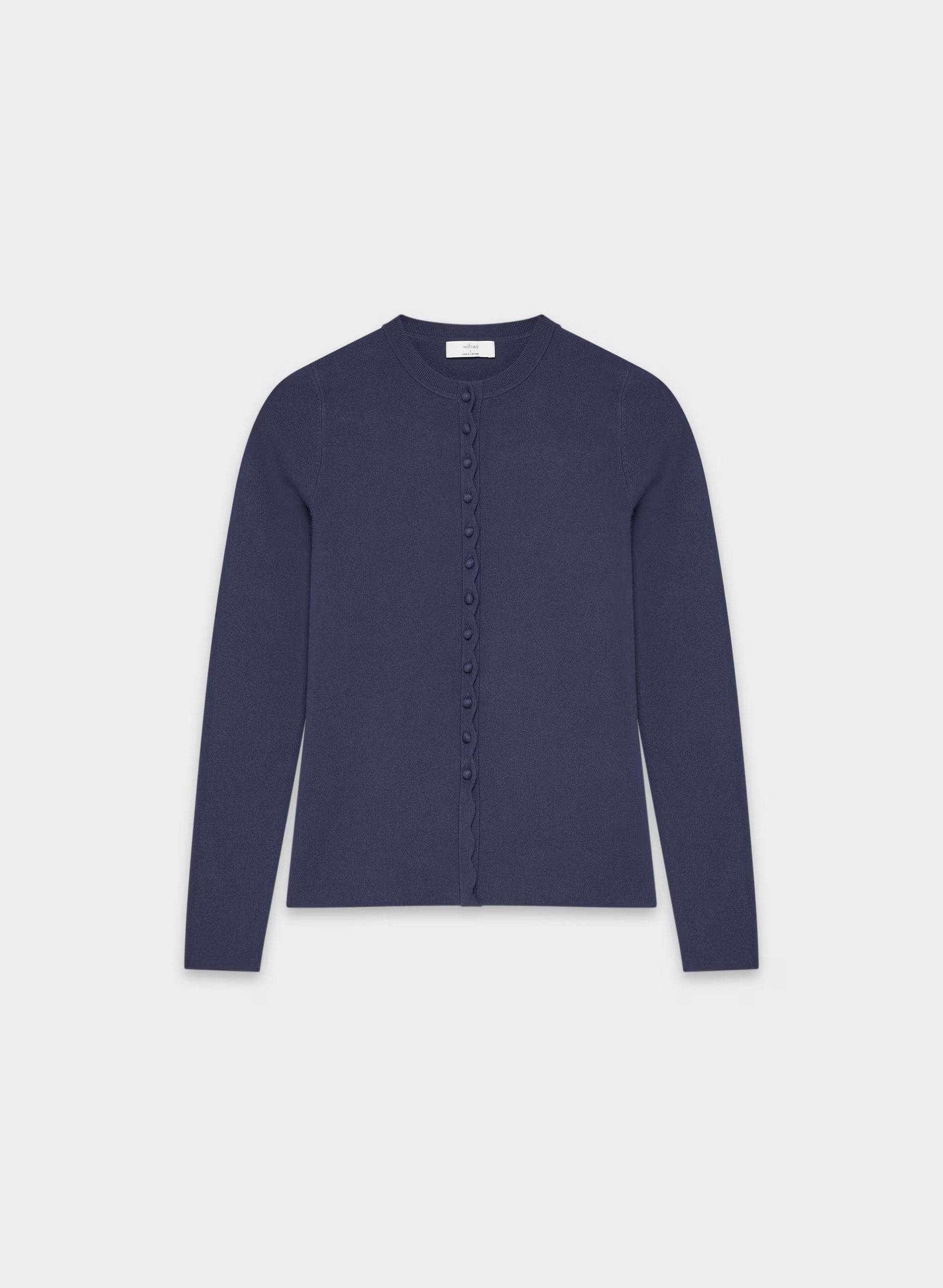 Shelly Cardigan - Wonder Yarn - HARBOUR NAVY