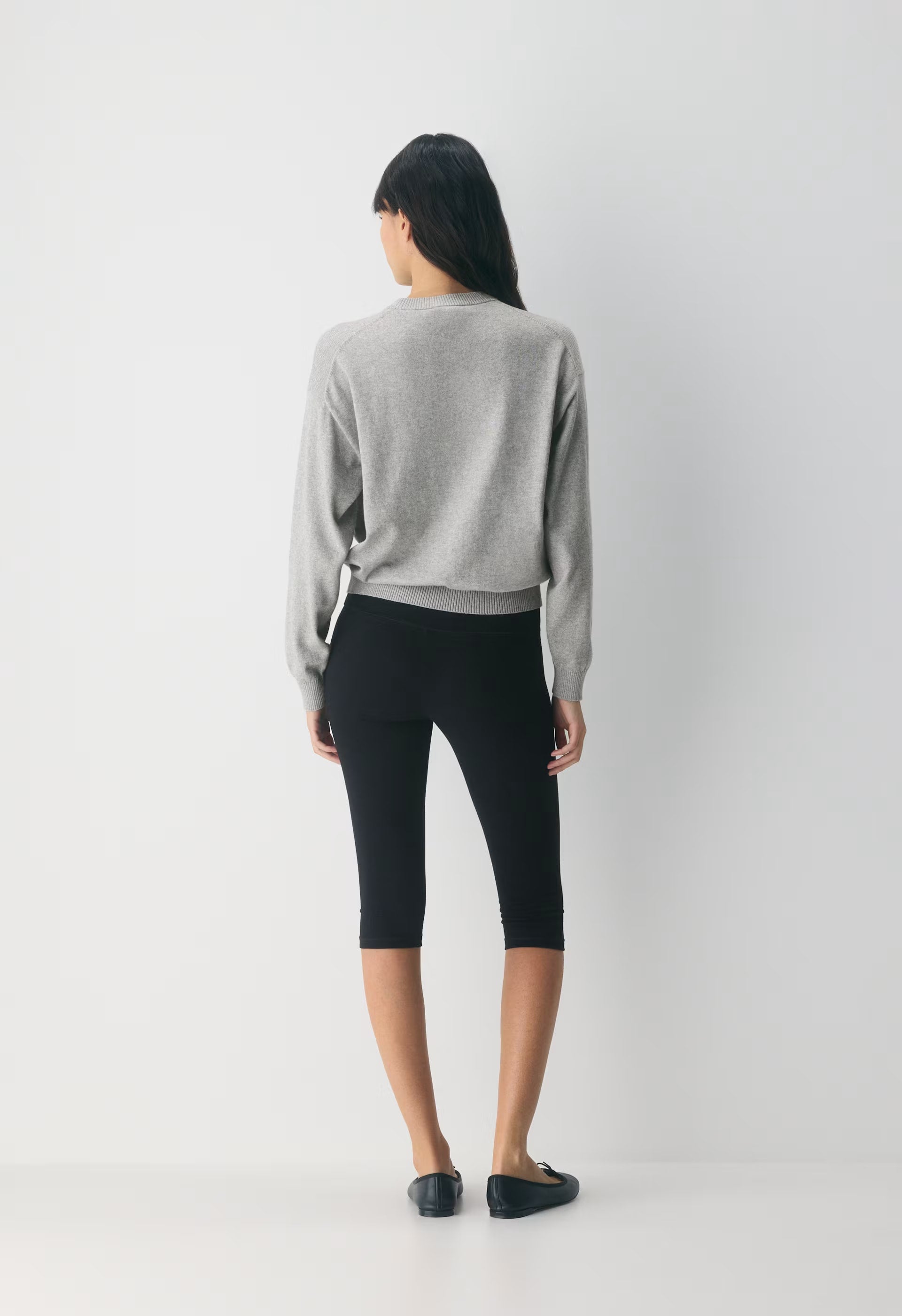 Cotton Charm™ Prep Icon Sweater - H ATHLC GRY/TEDDY BEAR