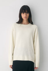 Bare Cashmere Meticulous Sweater - LIGHT BIRCH