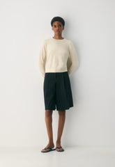 Bloor Sweater - WHITE SHADOW