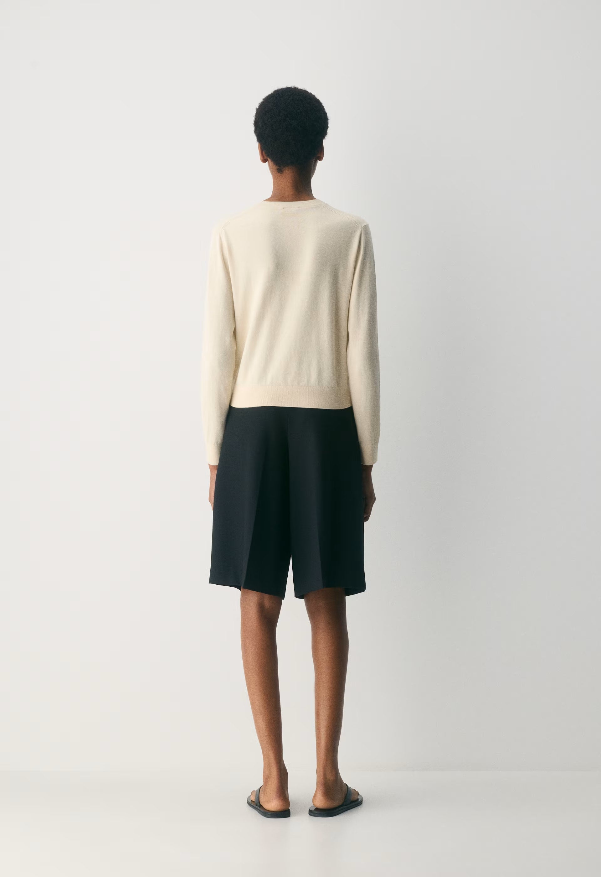 Bloor Sweater - WHITE SHADOW