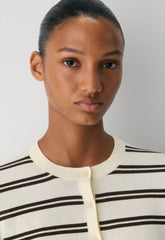 Noteworthy Cardigan - LT BRCH/ RCH MC BRN