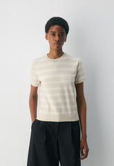 Bloor Shortsleeve Sweater - MTRPLS TAUP /LT BRCH