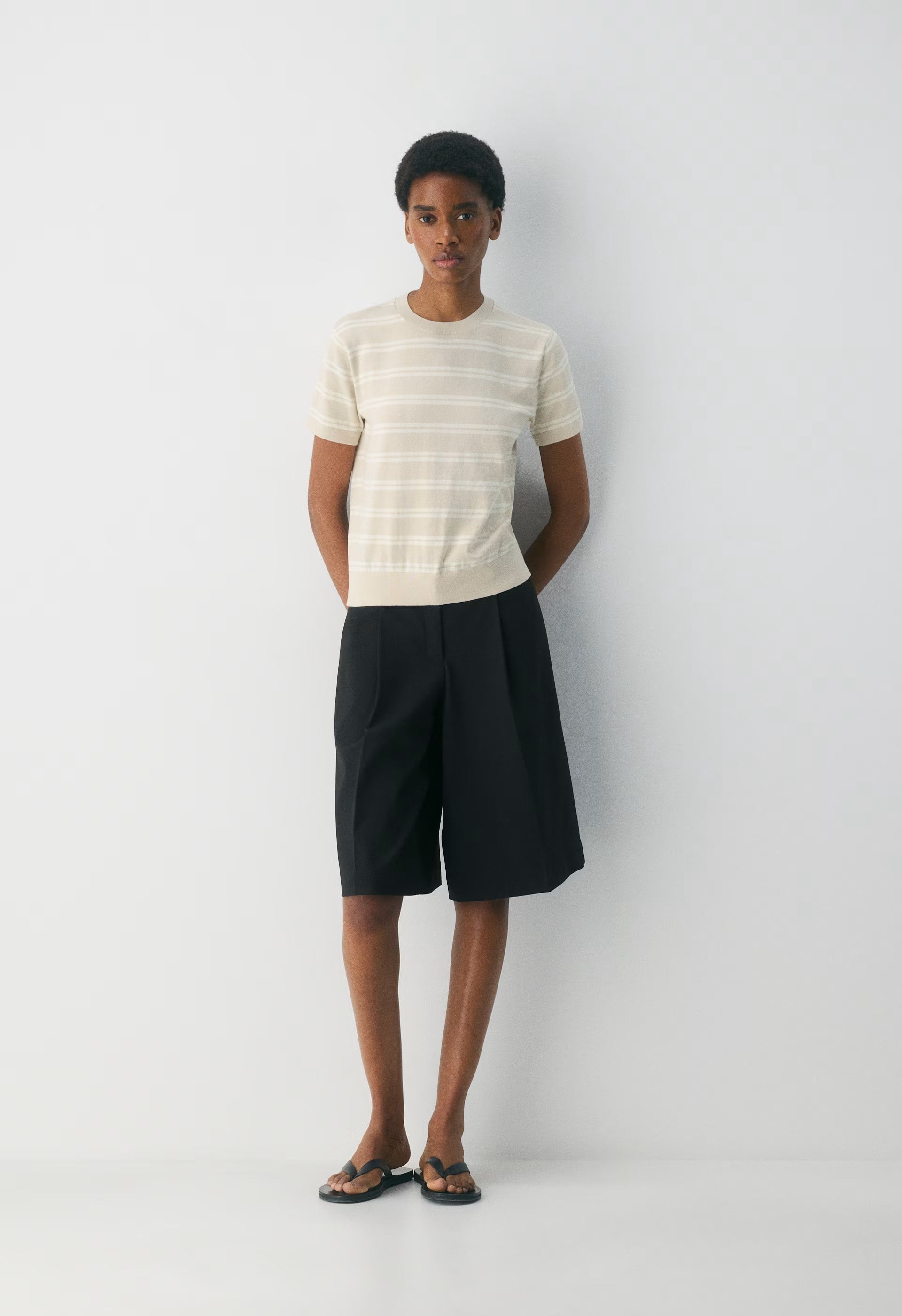 Bloor Shortsleeve Sweater - MTRPLS TAUP /LT BRCH