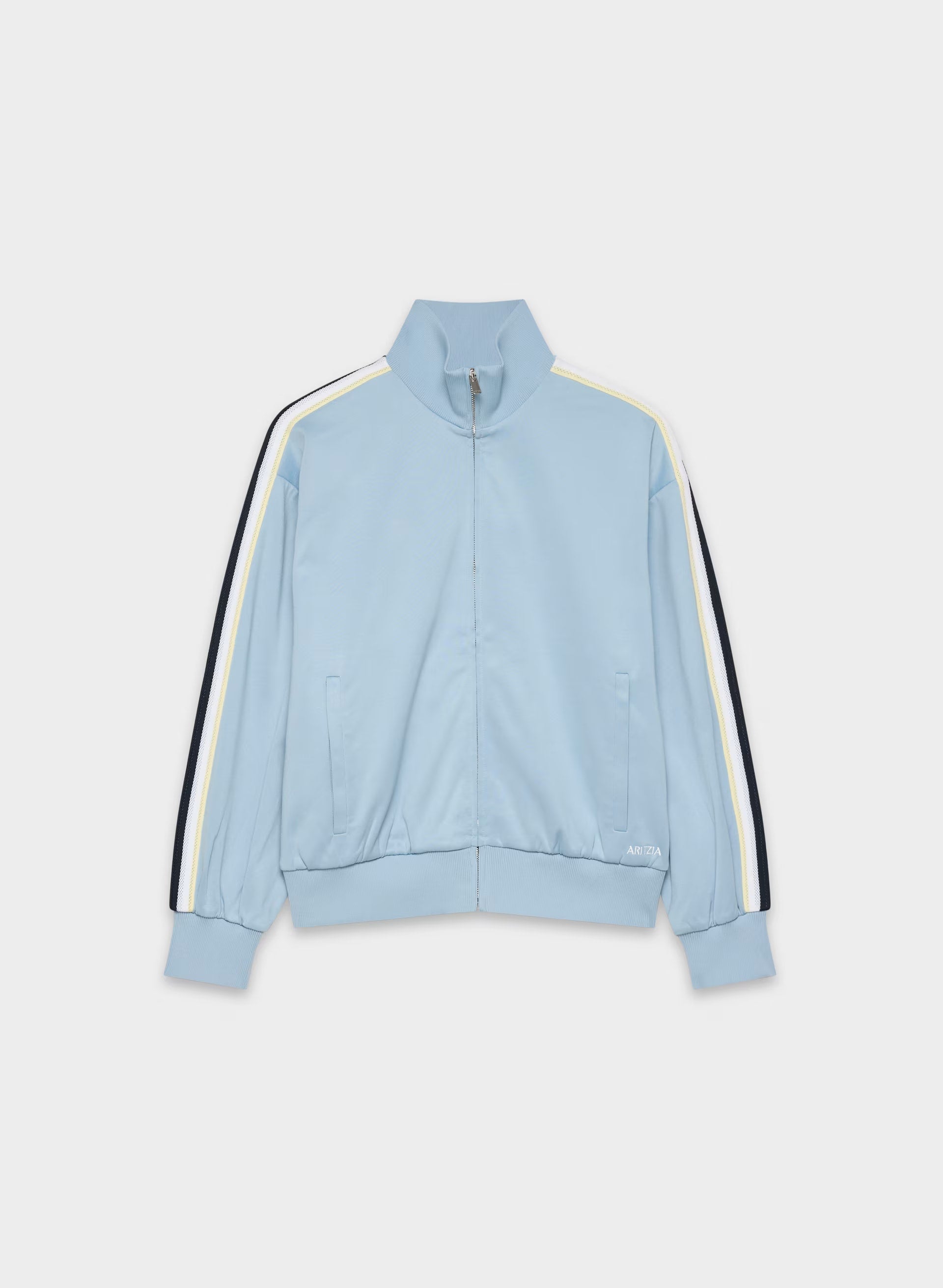 Anfield Track Jacket - RIPPLE BLUE/MULTI