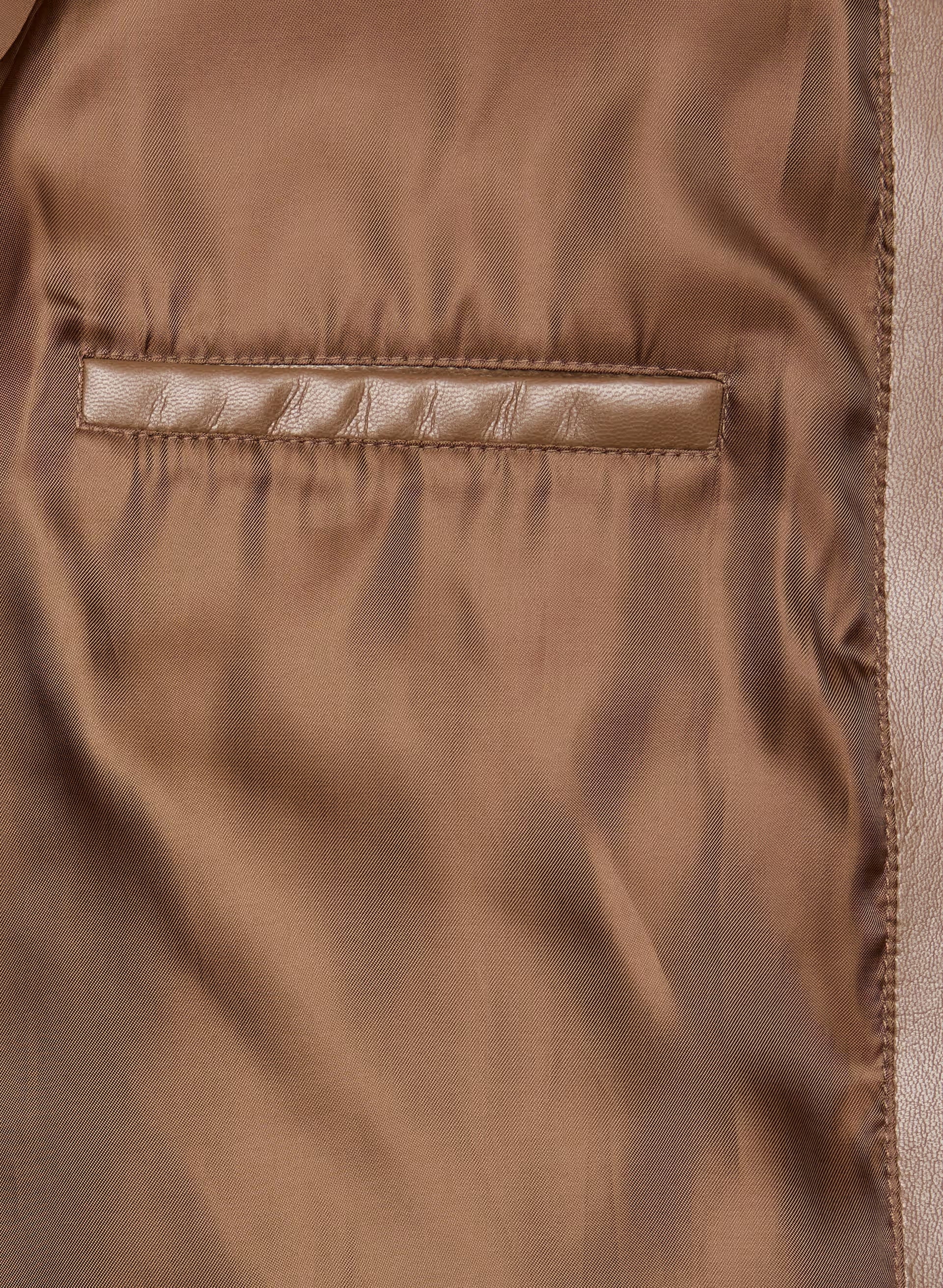 Falcon Jacket - UnReal Leather - CHOCOLATIER BROWN
