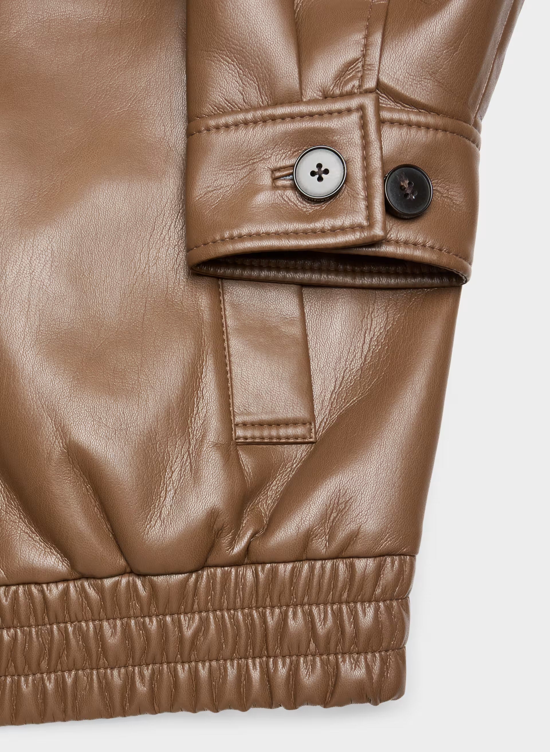 Falcon Jacket - UnReal Leather - CHOCOLATIER BROWN
