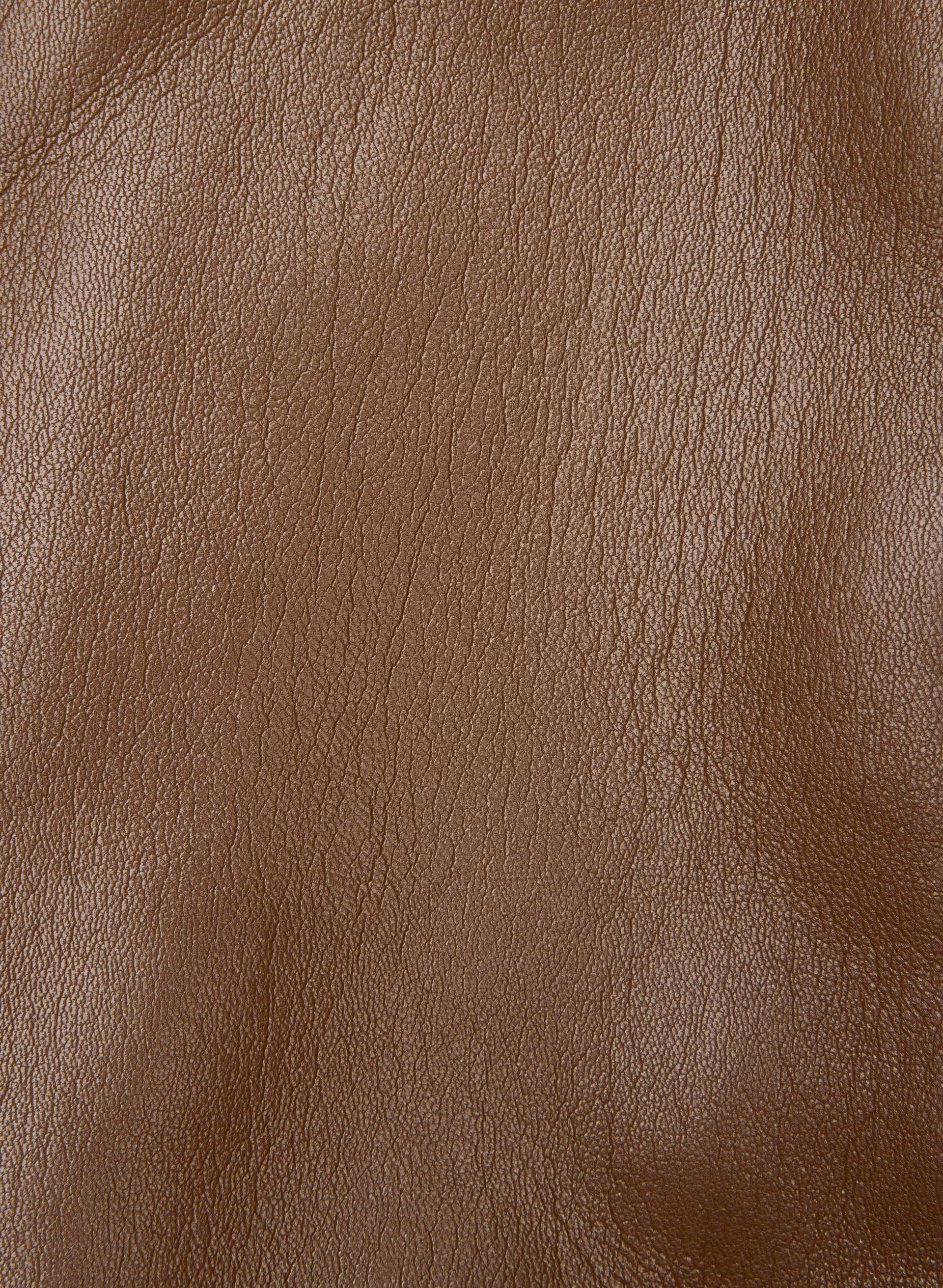 Synergy Bomber - UnReal Leather - CHOCOLATIER BROWN