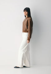 Synergy Bomber - UnReal Leather - CHOCOLATIER BROWN