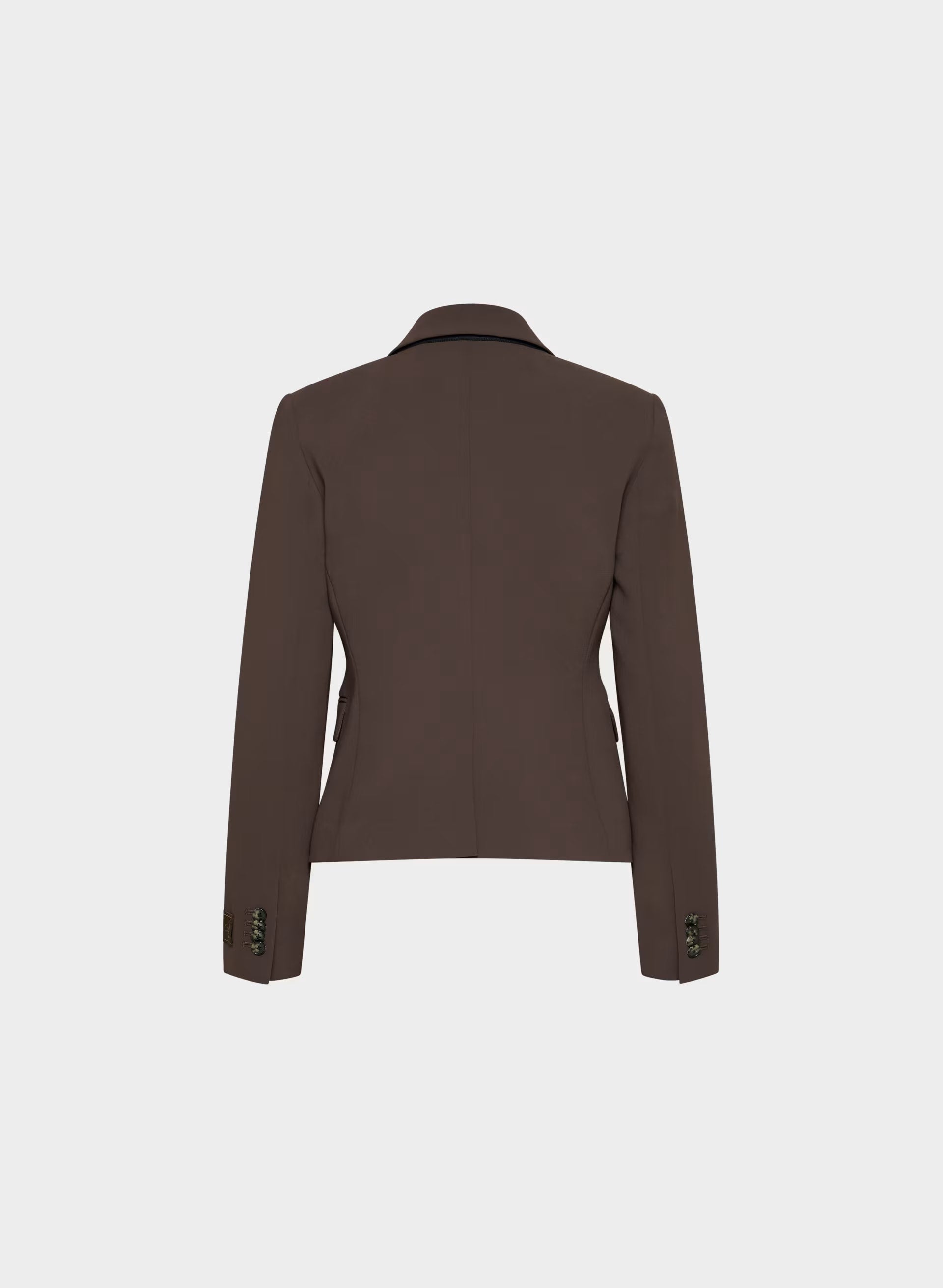 Etiquette Blazer - Crepette™ - RICH MOCHA BROWN