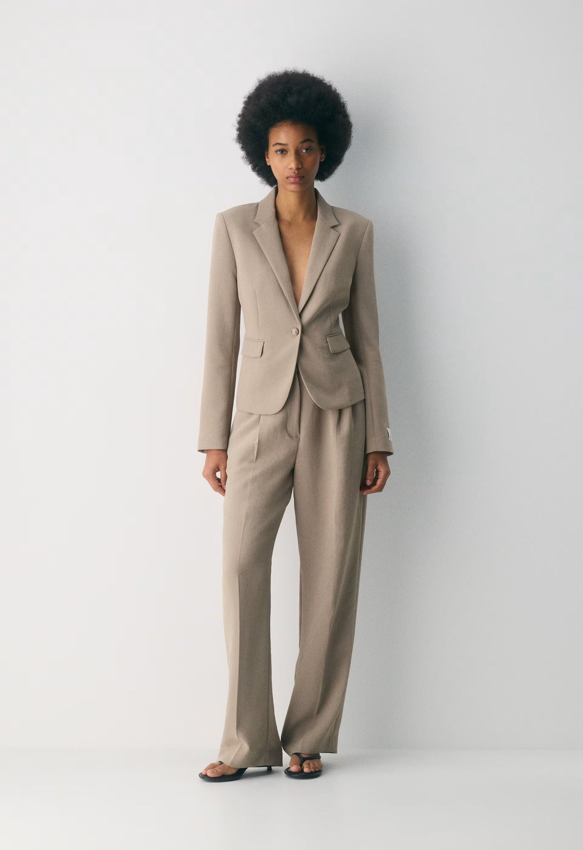 Etiquette Blazer - Crepette™ - NOMAD TAUPE