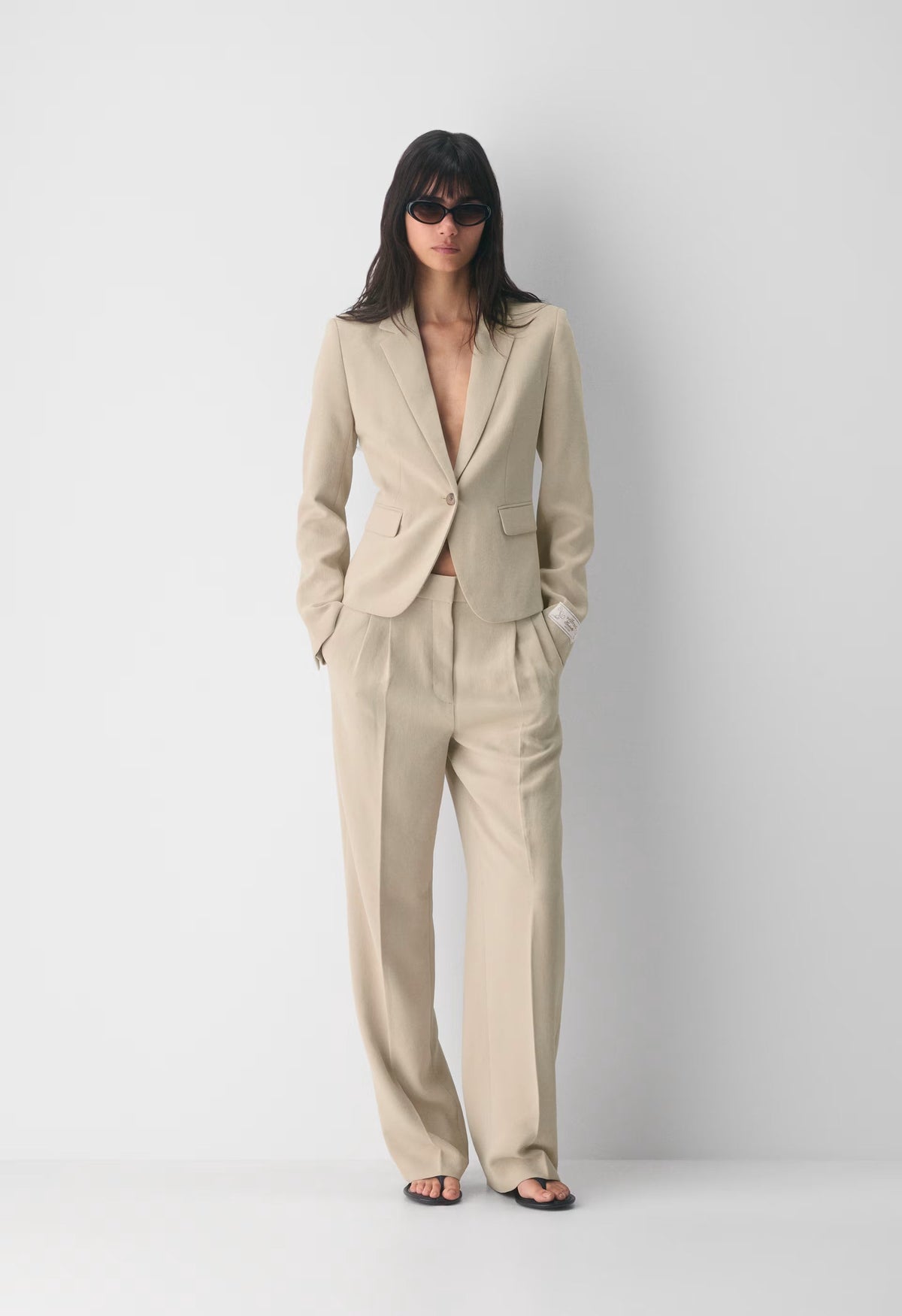 Etiquette Blazer - Crepette™ - MARCONA BEIGE