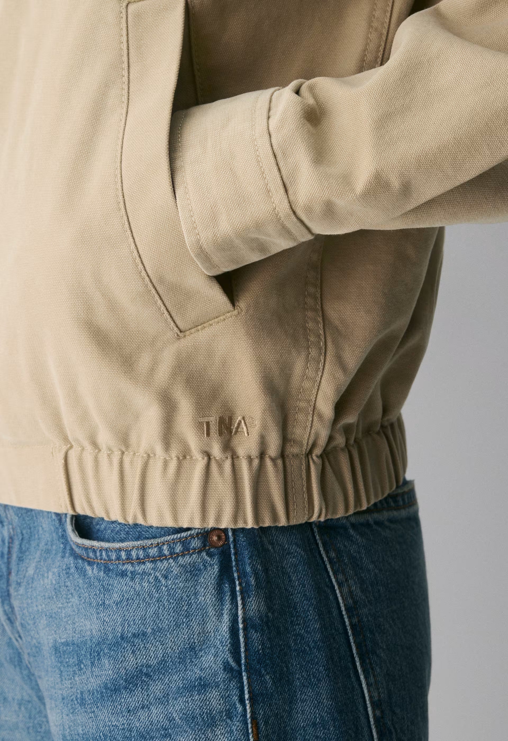 Caddie Blouson Jacket - TAN KHAKI