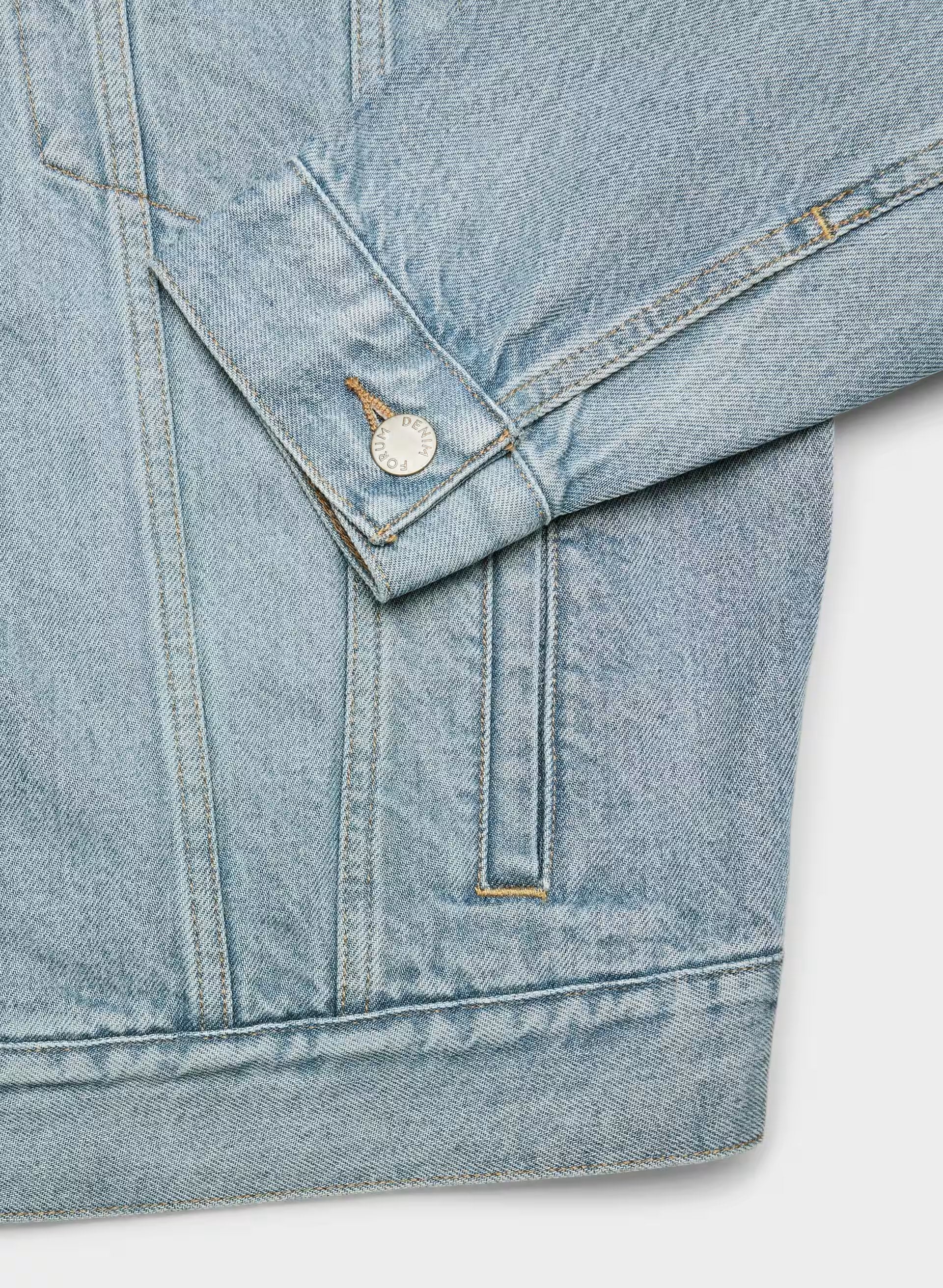 Denim Forum The ‘90s So-Soft Denim Jacket - 7 YRS BLEU TABOO