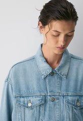 Denim Forum The ‘90s So-Soft Denim Jacket - 7 YRS BLEU TABOO