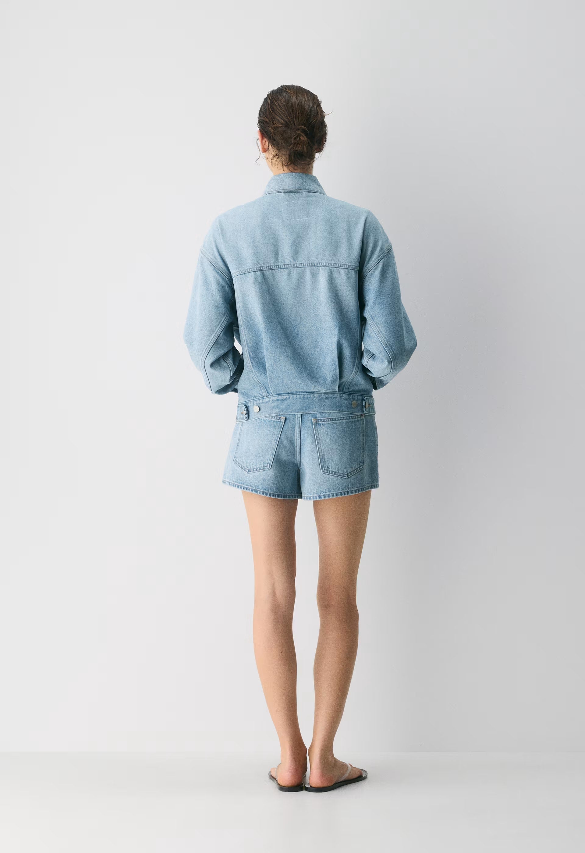 Denim Forum The ‘90s So-Soft Denim Jacket - 7 YRS BLEU TABOO