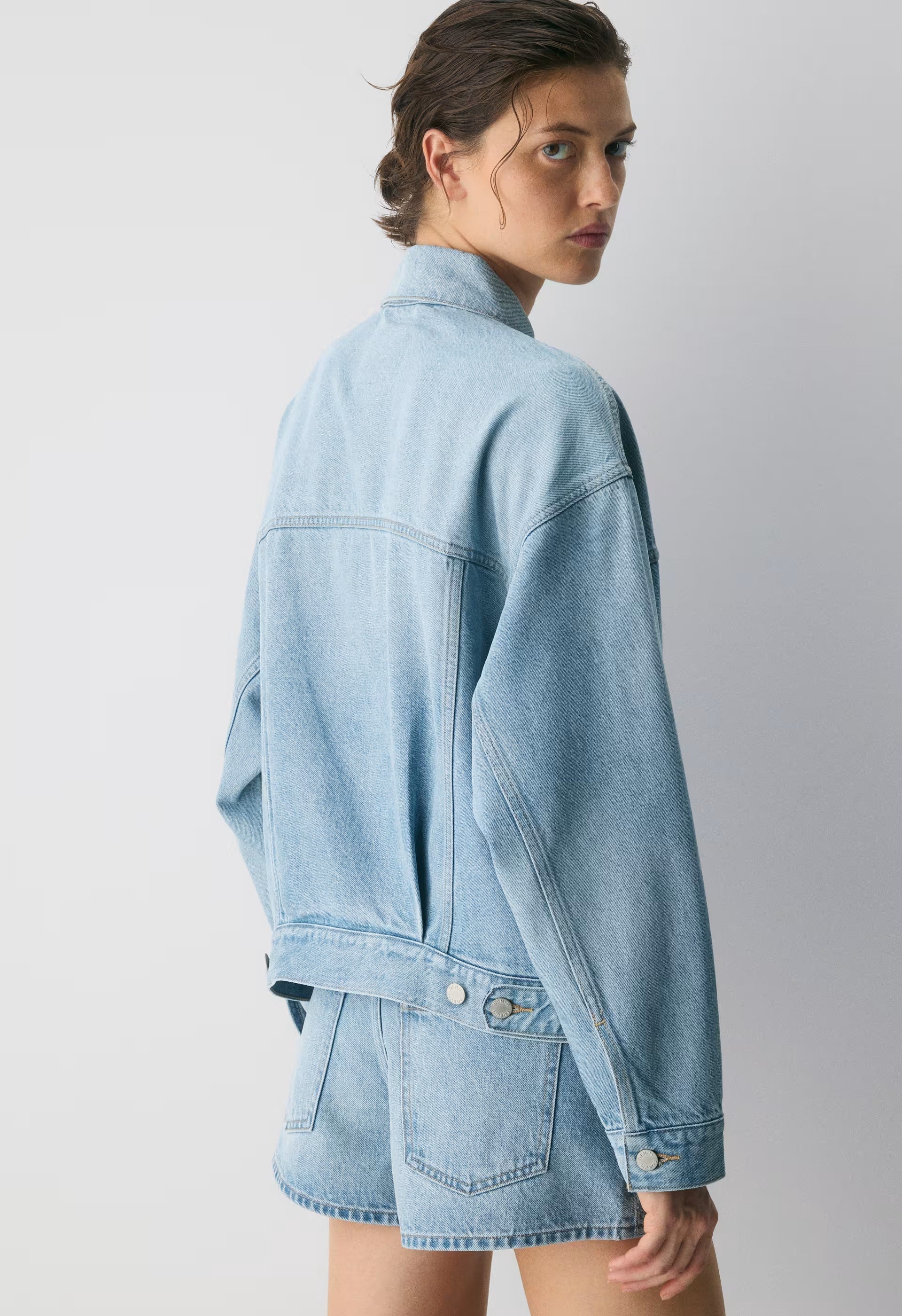 Denim Forum The ‘90s So-Soft Denim Jacket - 7 YRS BLEU TABOO