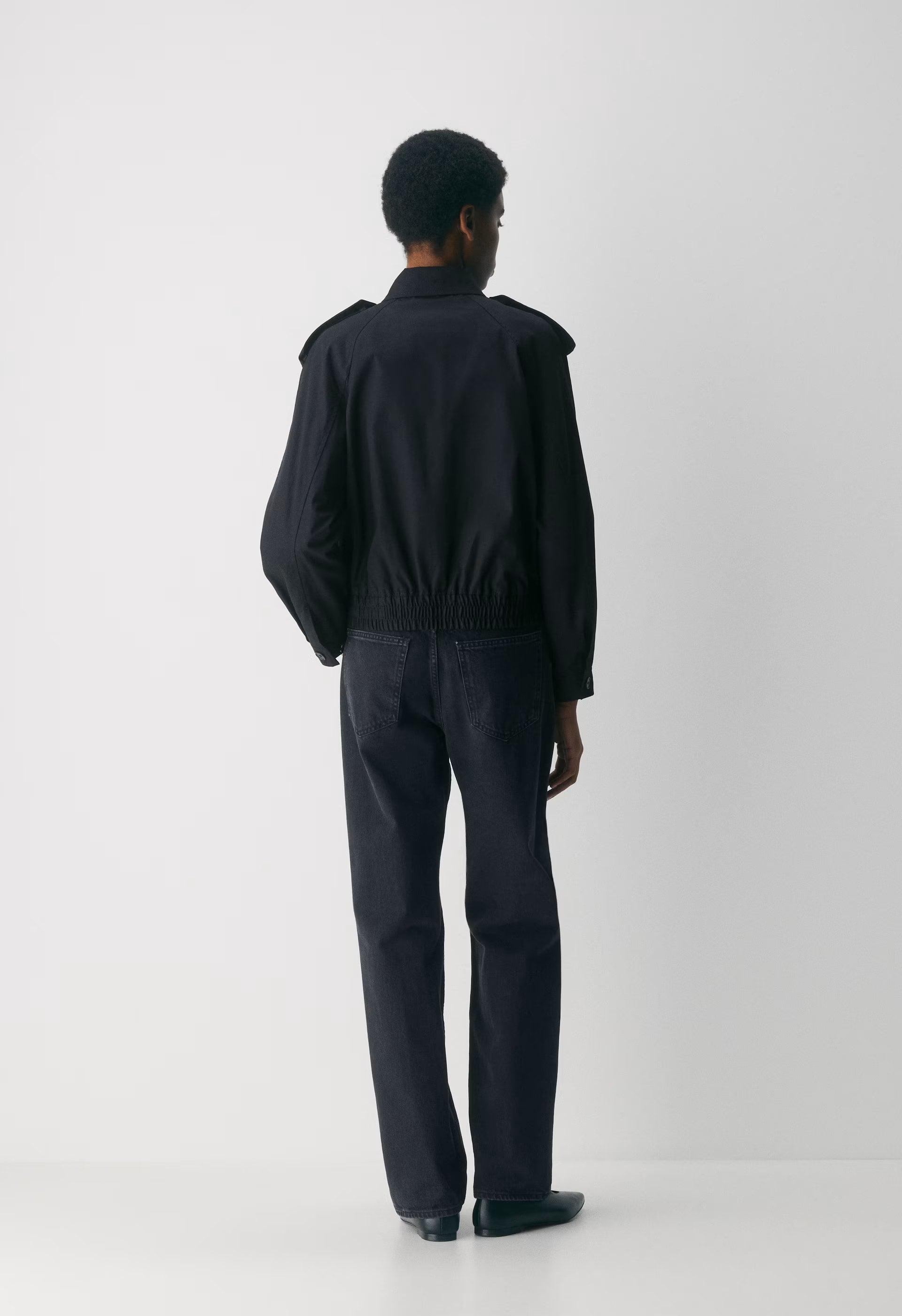 The Arno Jacket - City Twill - BLACK
