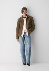 Tennant Bomber - Suede - RUSTICAL BROWN