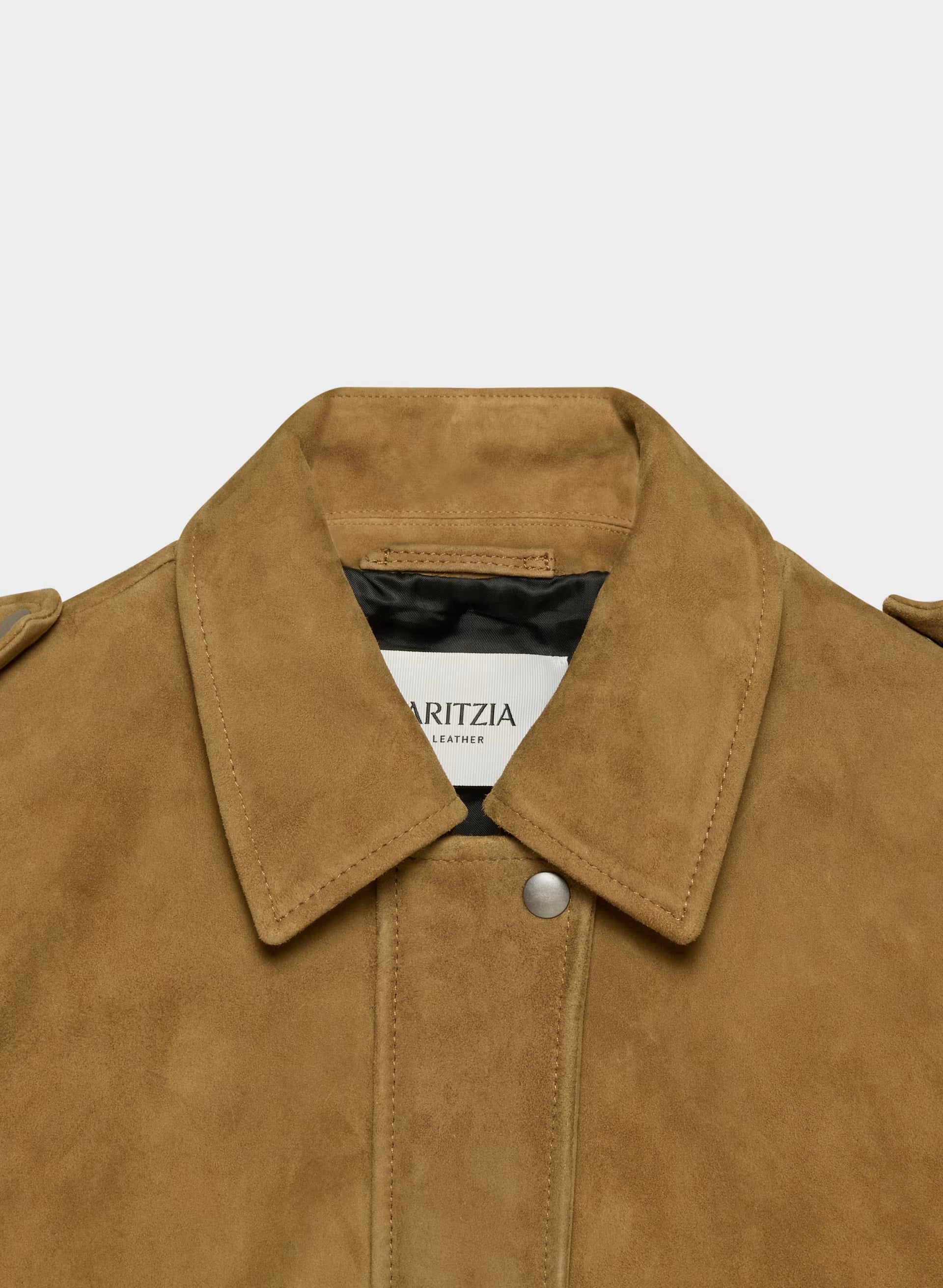 Tennant Bomber - Suede - CORTADO CAMEL