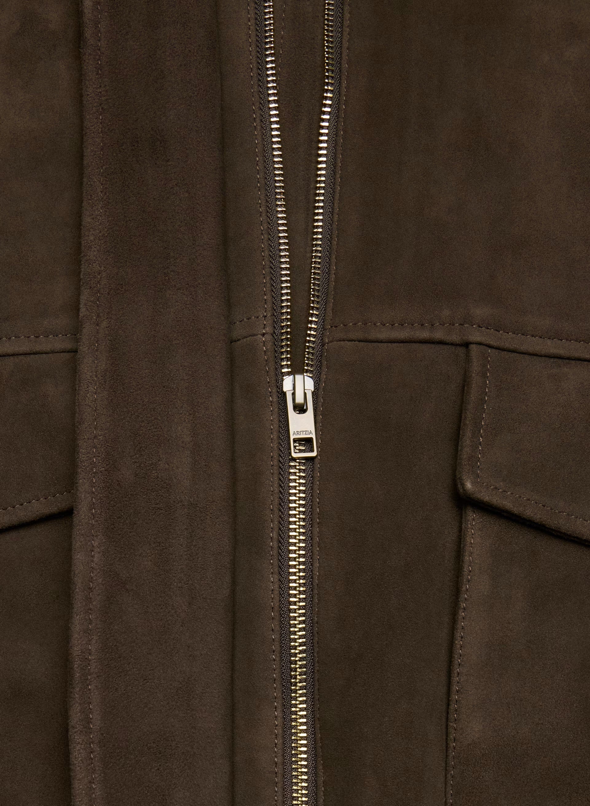 Tennant Bomber - Suede - CACAO NIB BROWN