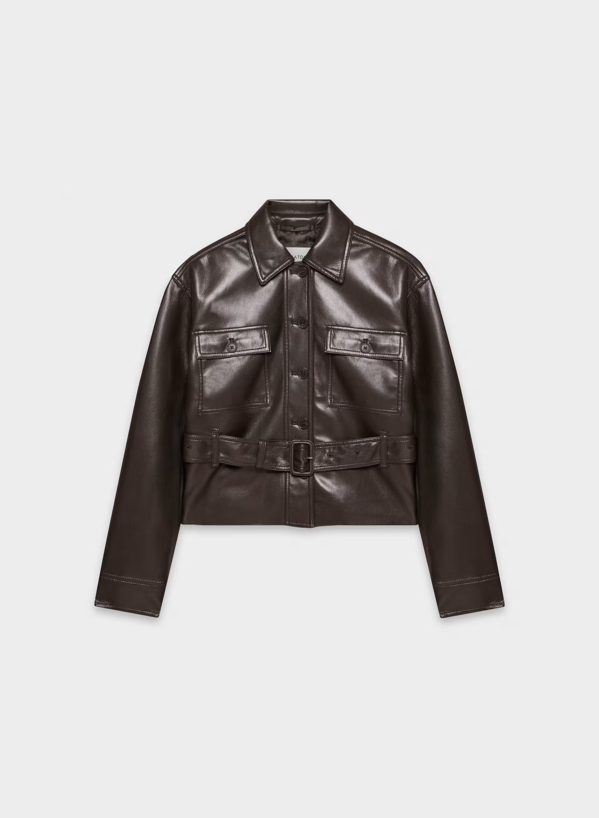 Kerr Jacket - UnReal Leather - RICH MOCHA BROWN