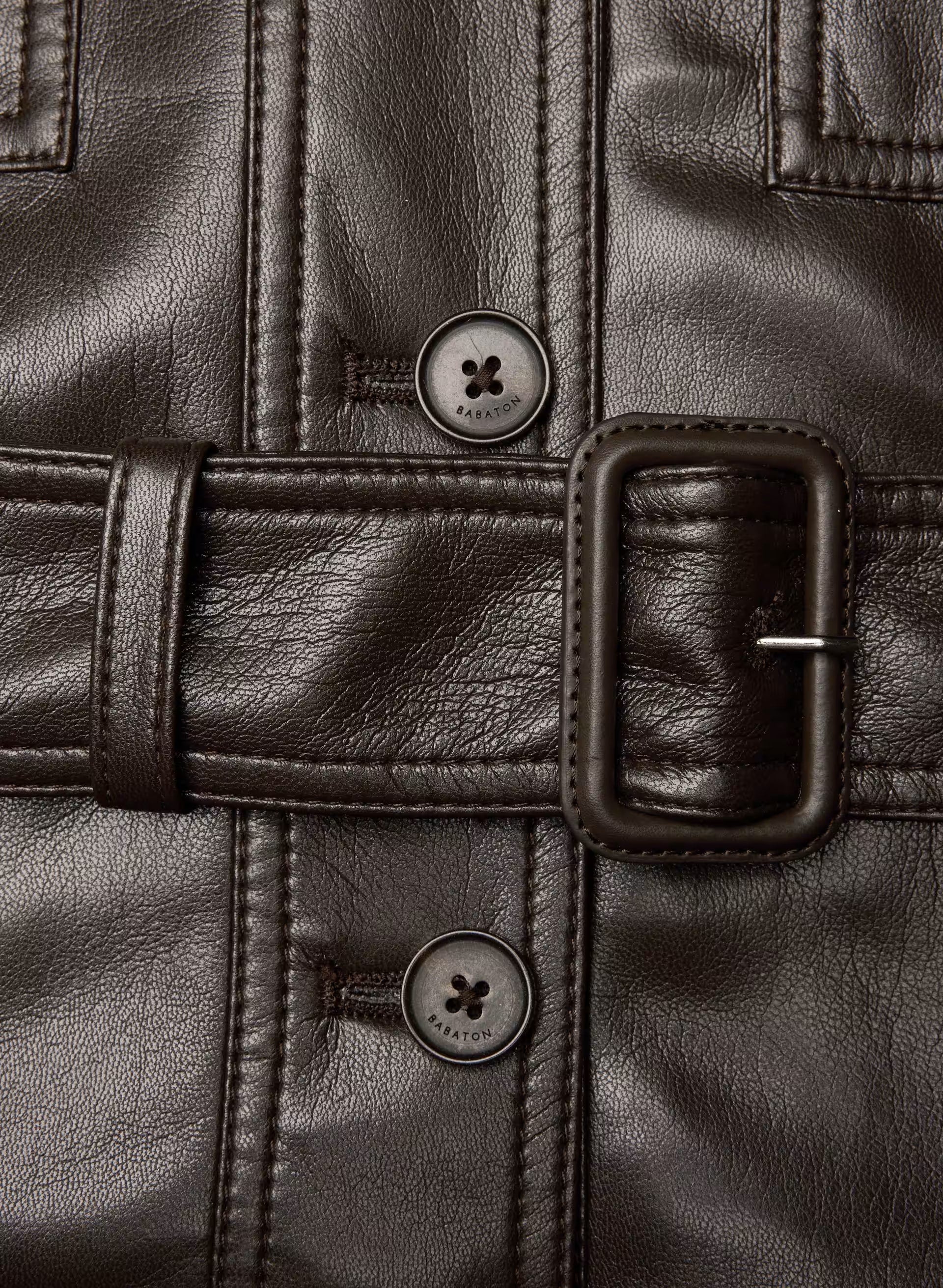 Kerr Jacket - UnReal Leather - RICH MOCHA BROWN