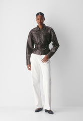 Kerr Jacket - UnReal Leather - RICH MOCHA BROWN