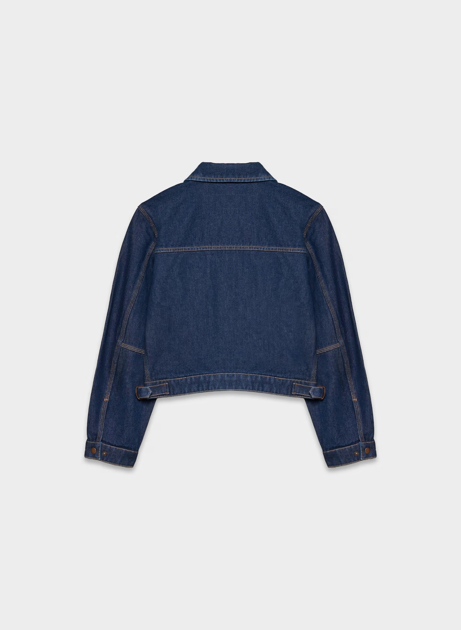 Barkley Lightweight Denim Jacket - NO-STRESS INDG DK BL