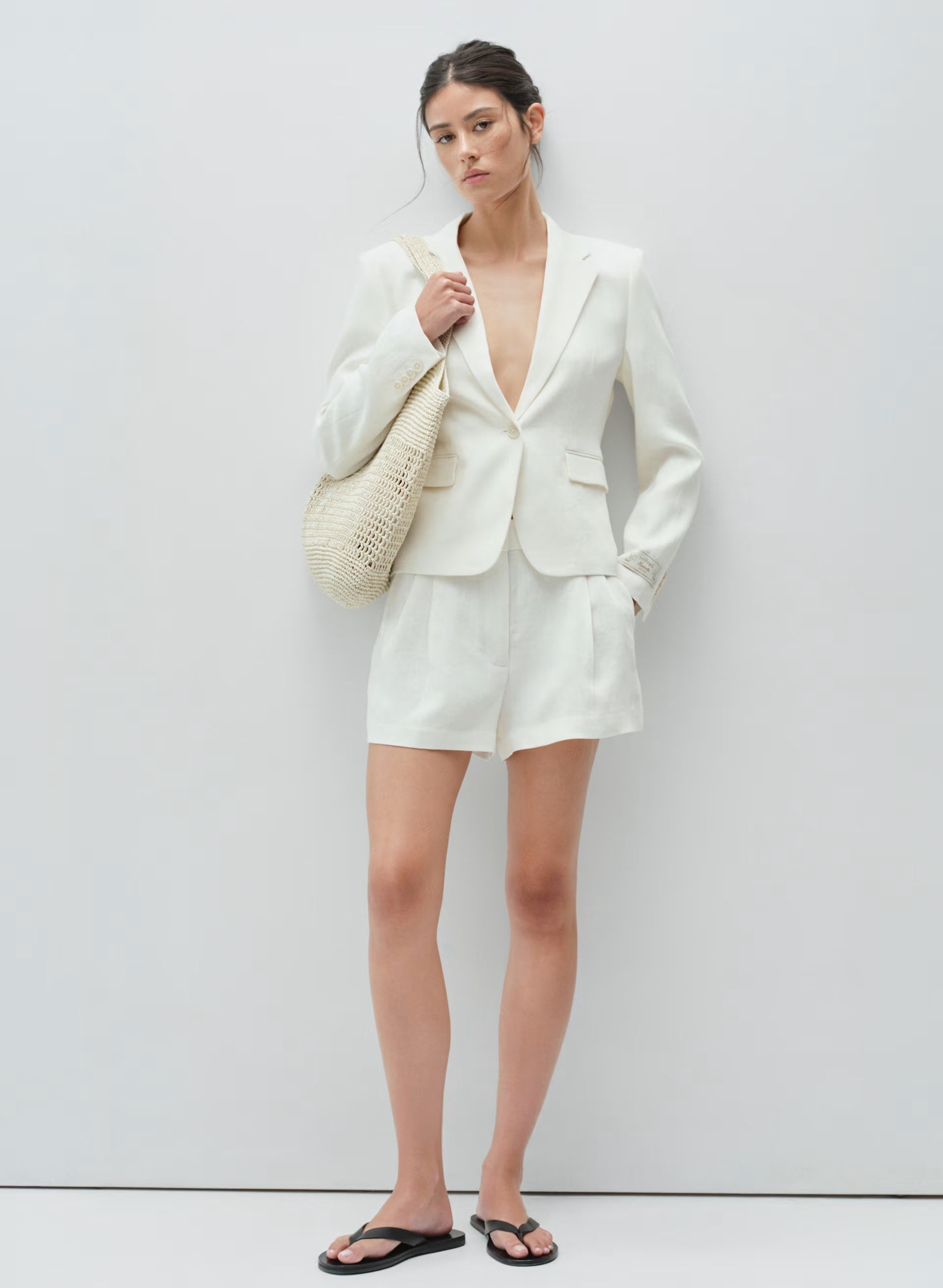 Etiquette Blazer - PowerLinen™ - LIGHT BIRCH