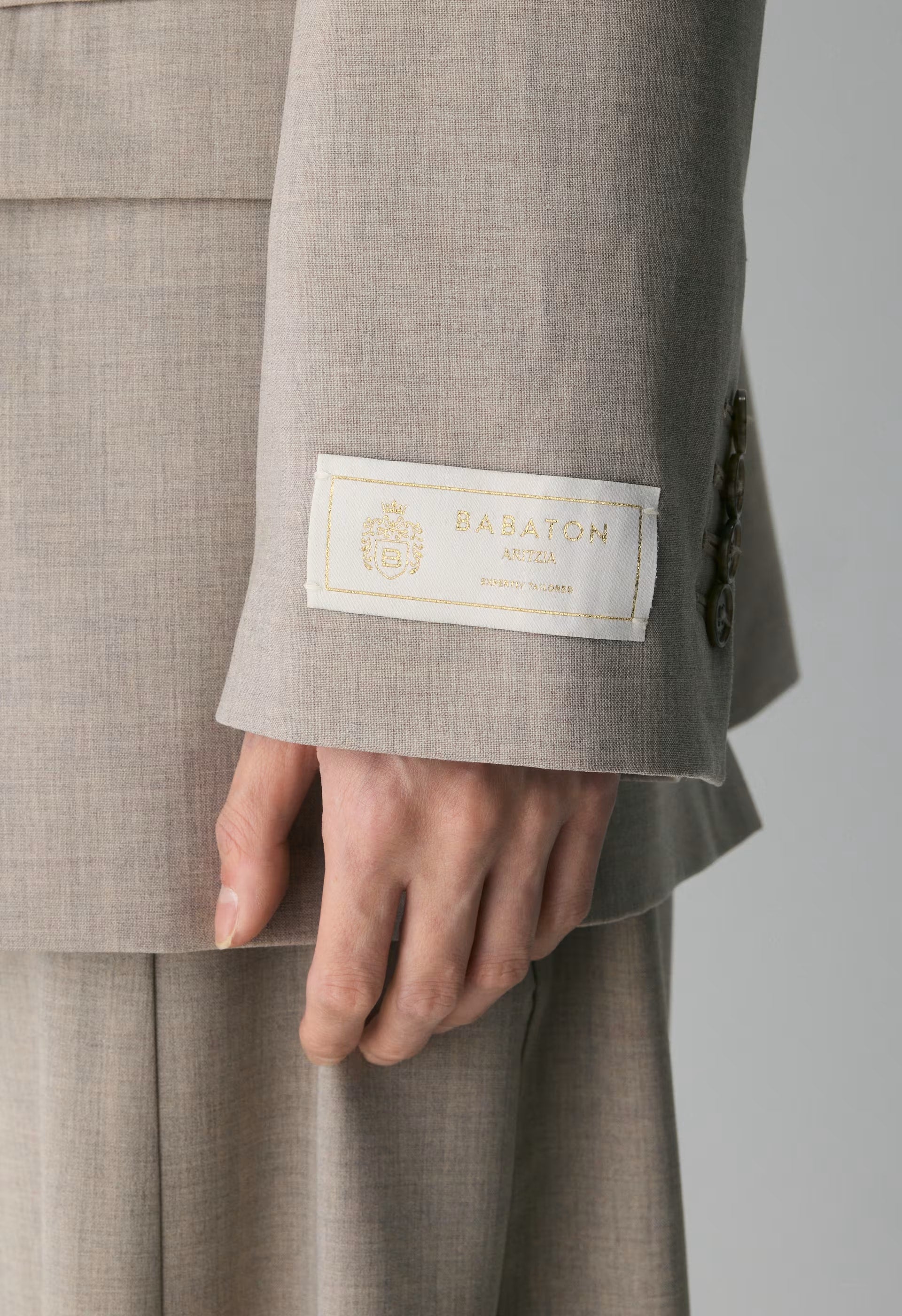 Enact Wool Blazer - HEATHER LIGHT NUTMEG