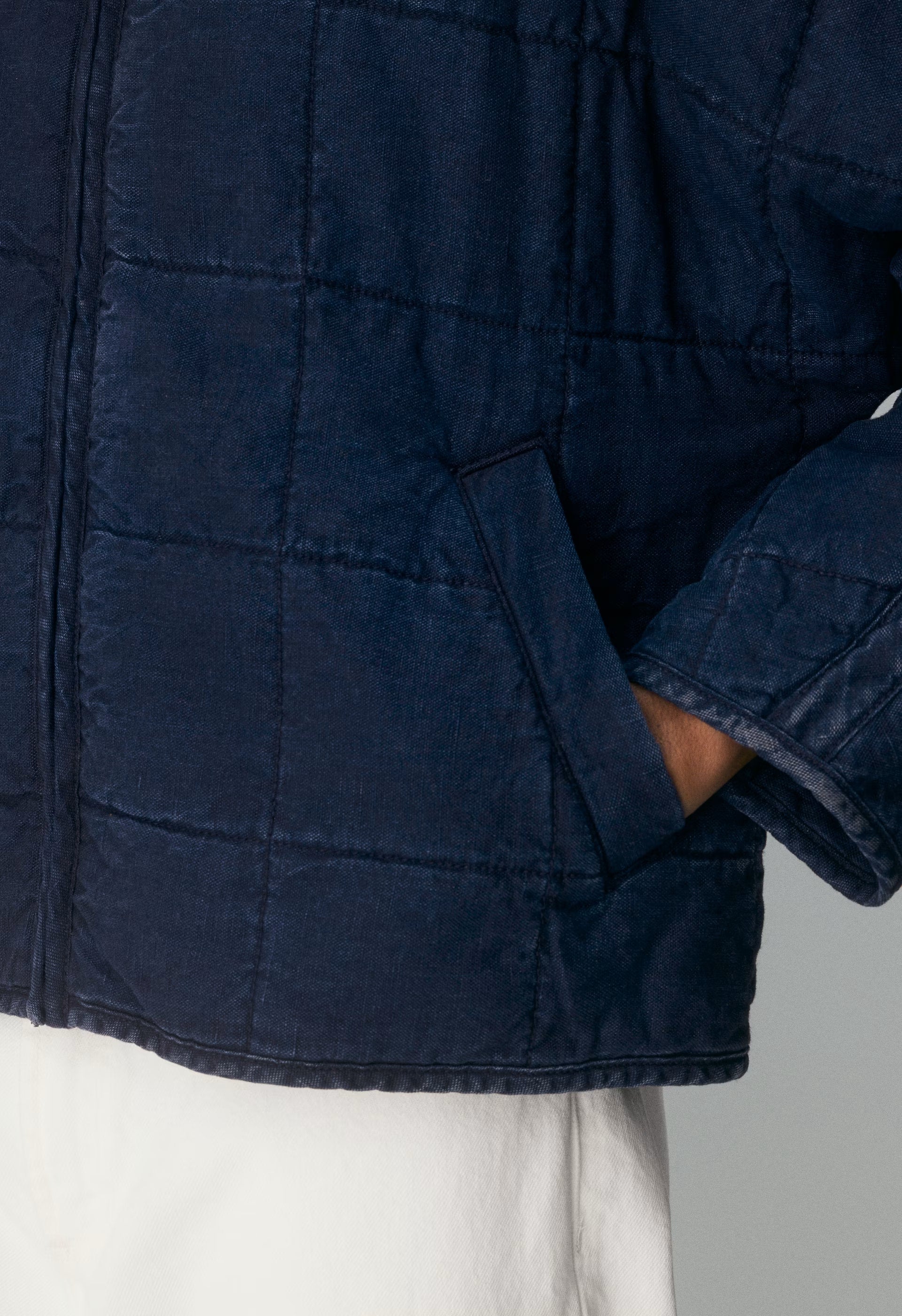 Remote Jacket - CruiseLinen™ - NO-STRESS DARK BLUE