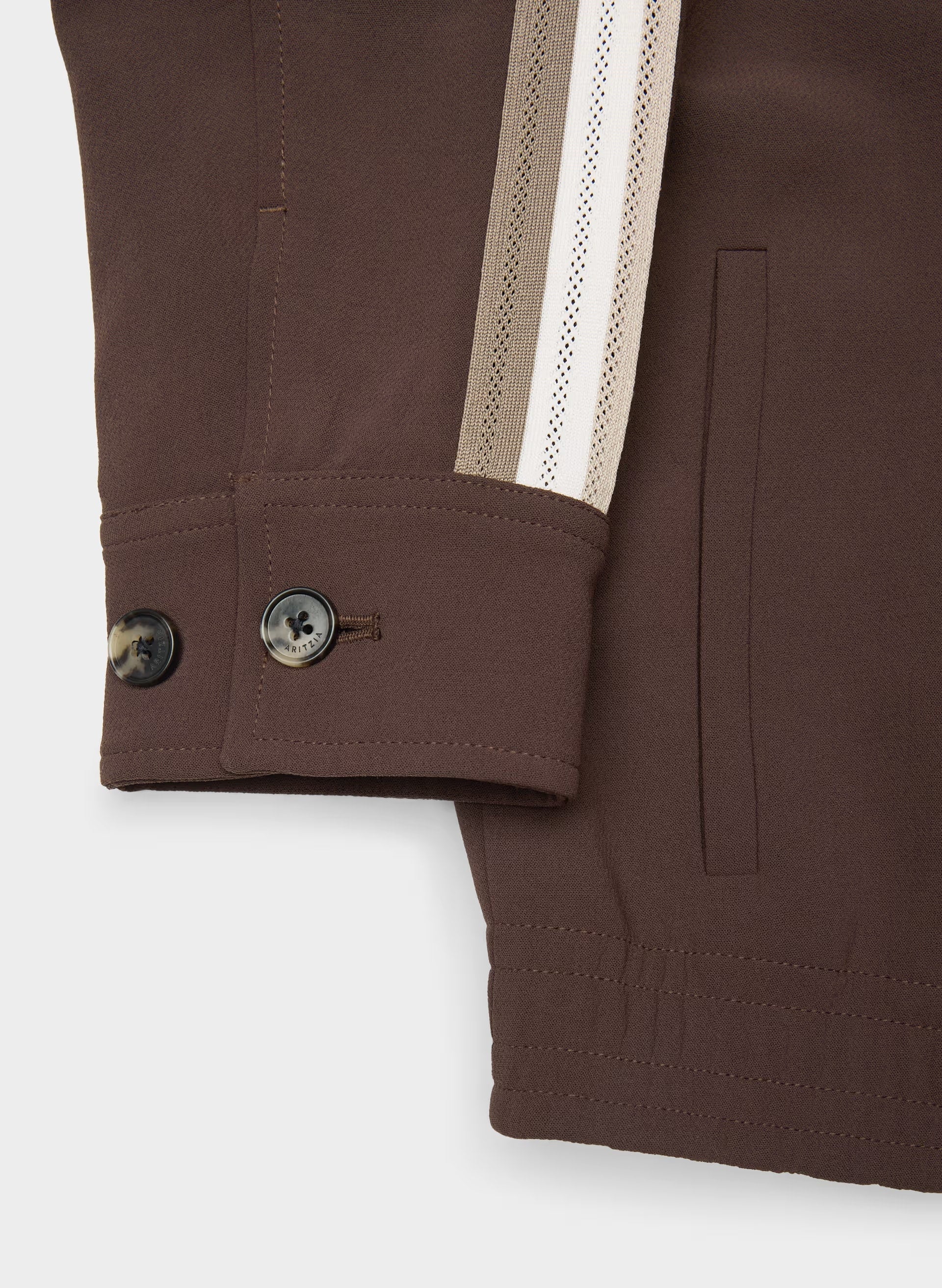 Jules Jacket - Crepette™ - RICH MOCHA BROWN/MULTI