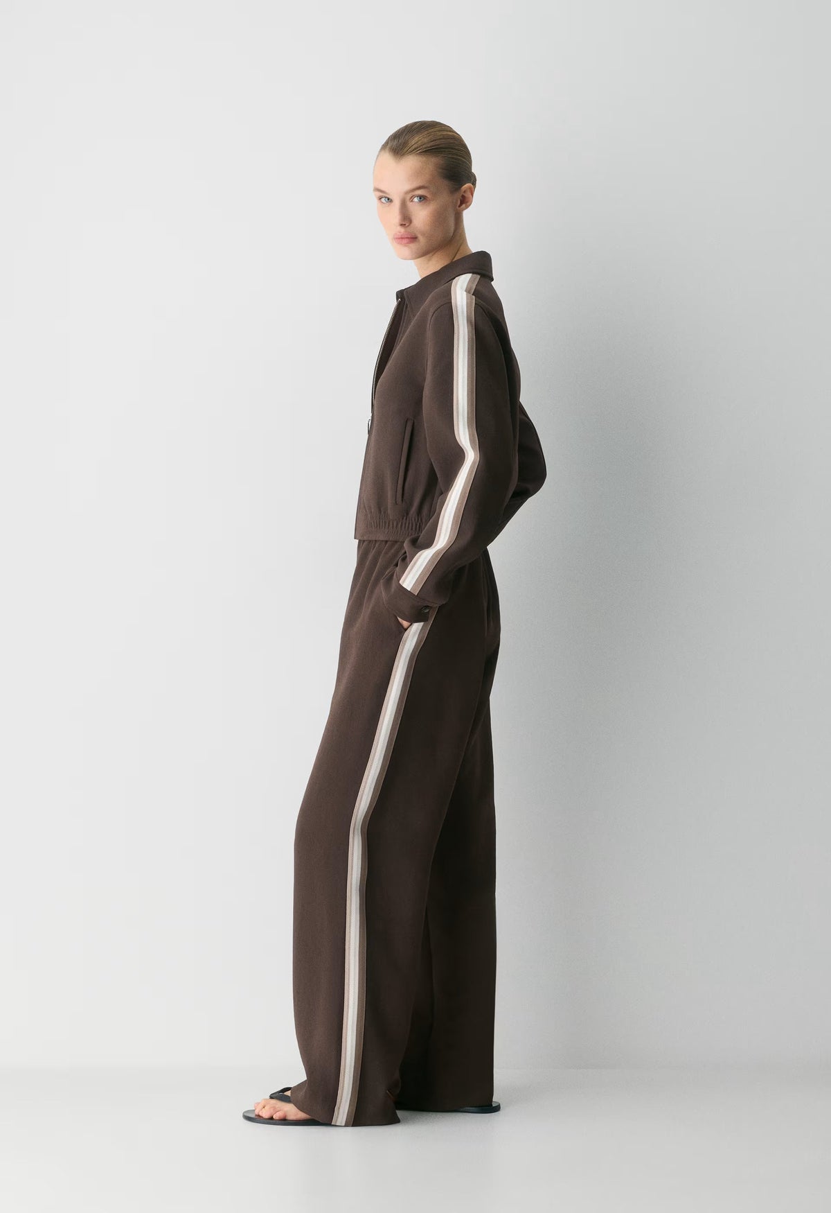 Jules Jacket - Crepette™ - RICH MOCHA BROWN/MULTI