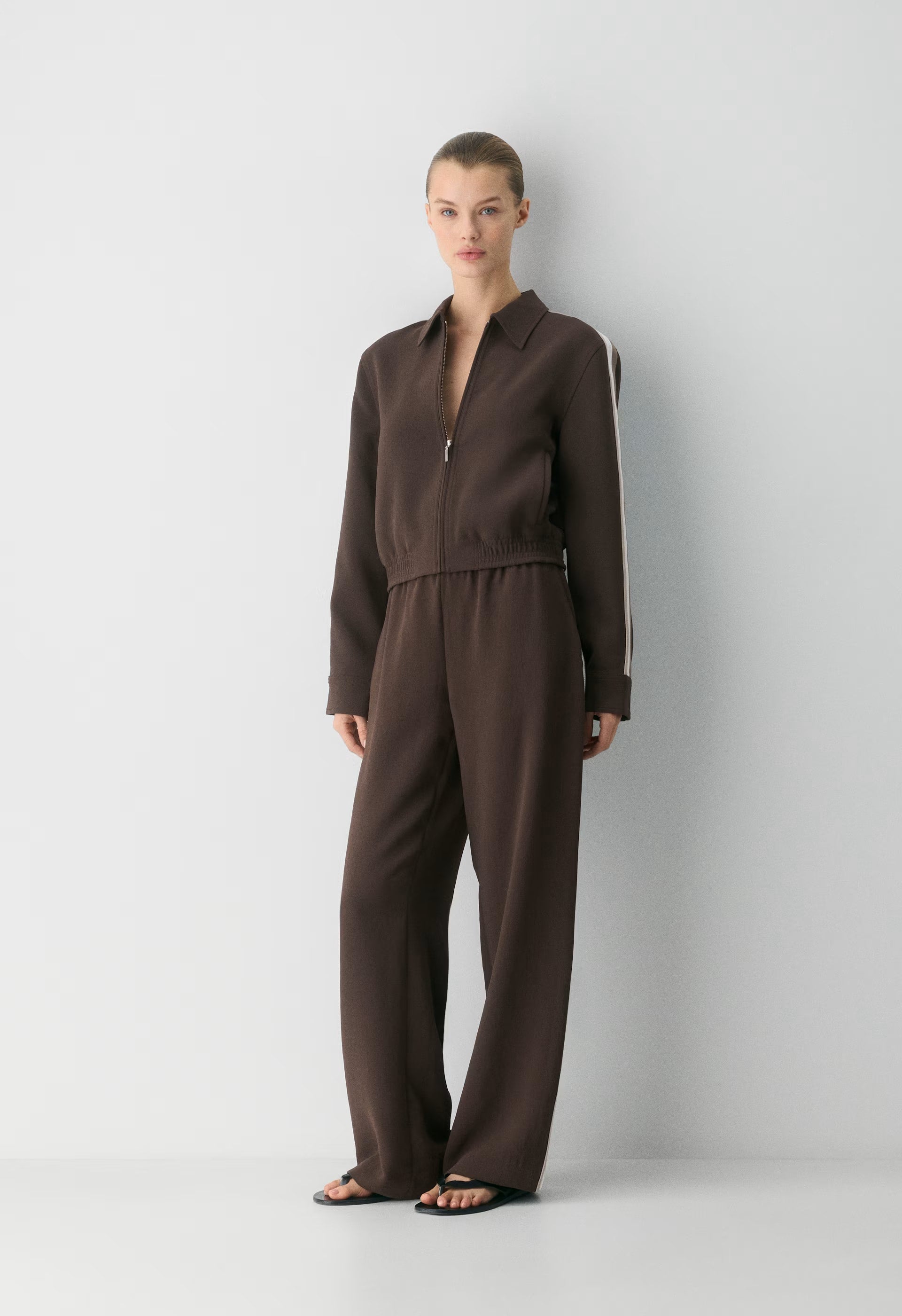 Jules Jacket - Crepette™ - RICH MOCHA BROWN/MULTI