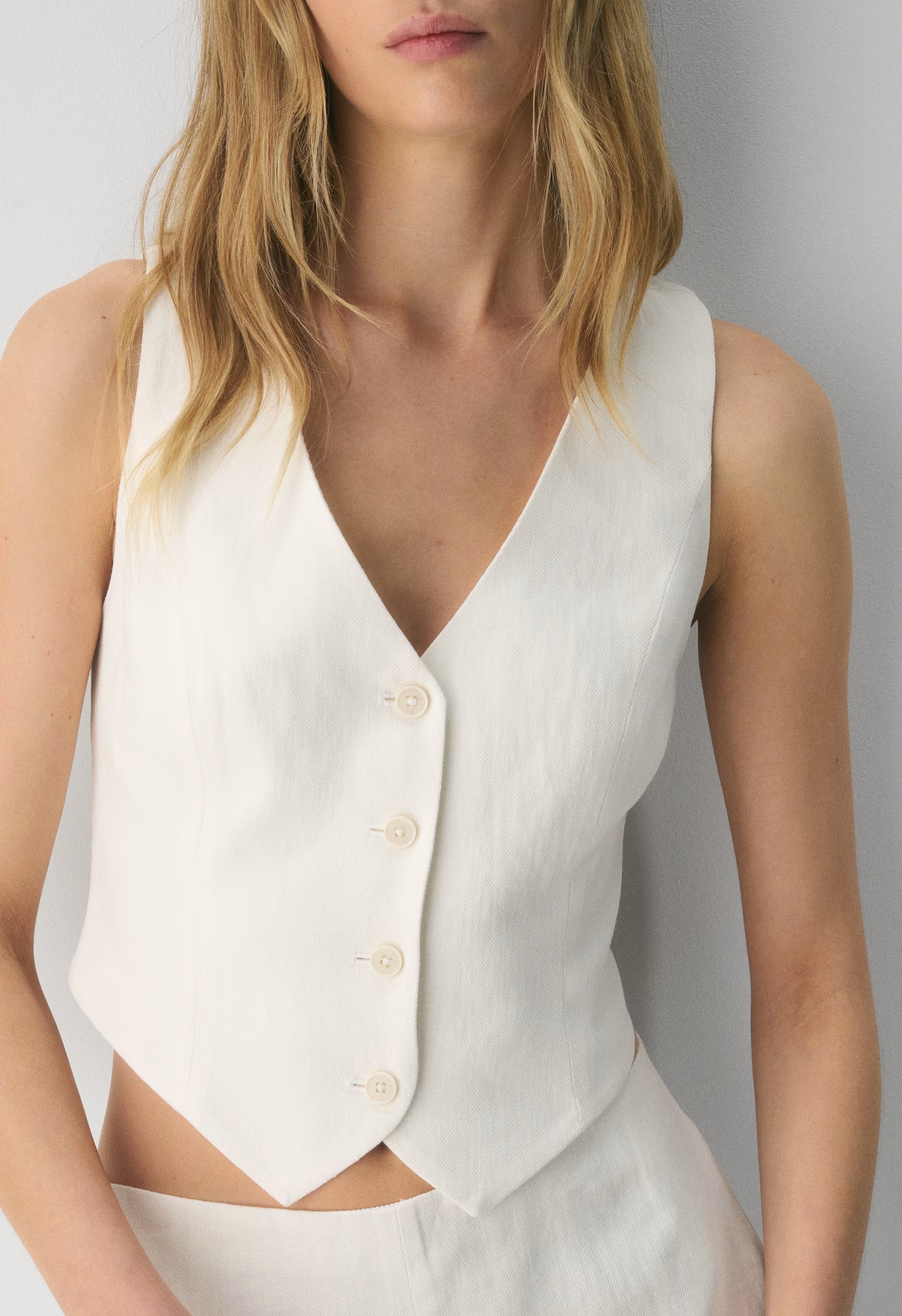 Pacino Vest - PowerLinen™ - RICH MOCHA BROWN