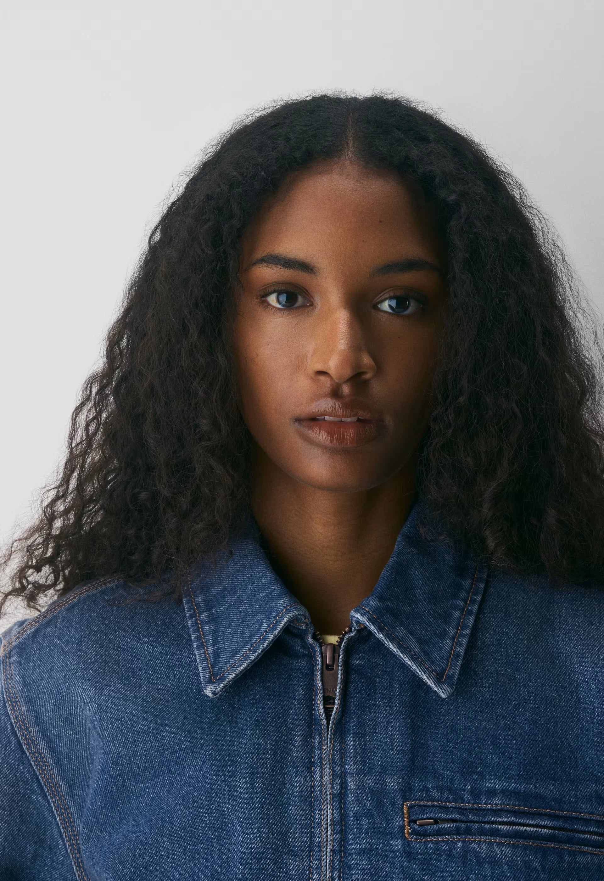Barkley Lightweight Denim Jacket - VINTAGE DARK BLUE