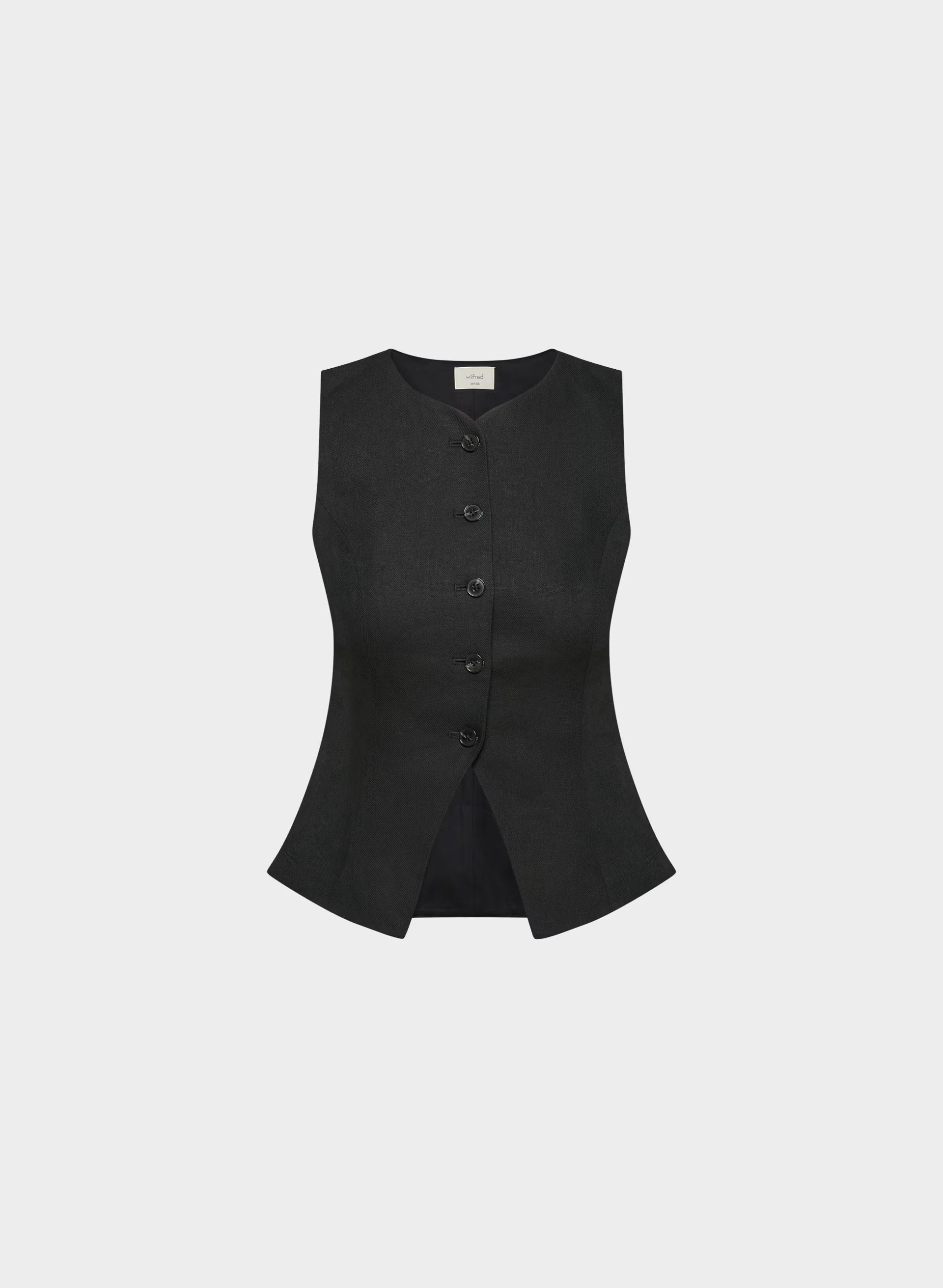 Regal Vest - PowerLinen™ - BLACK