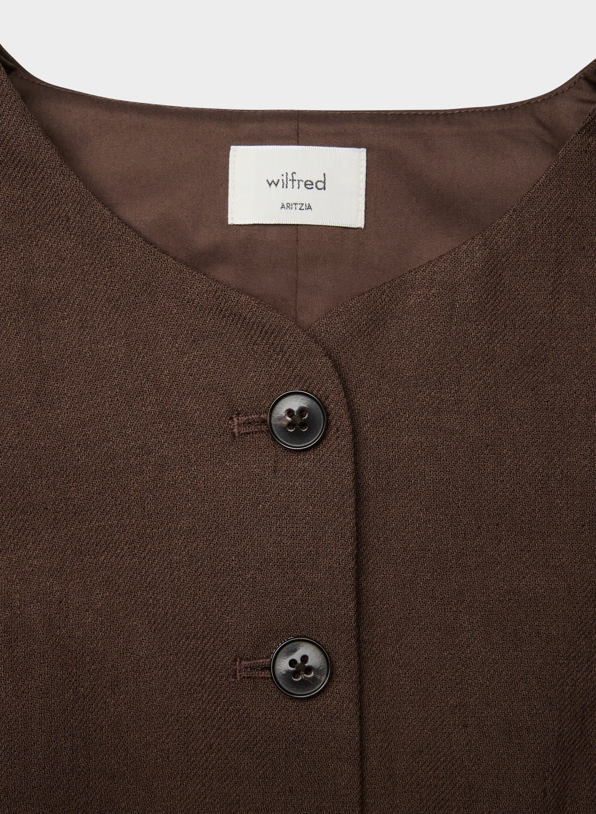 Regal Vest - PowerLinen™ - RICH MOCHA BROWN