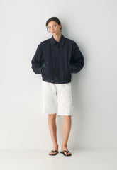 Caddie Blouson Jacket - NO-STRESS/ INK BLUE