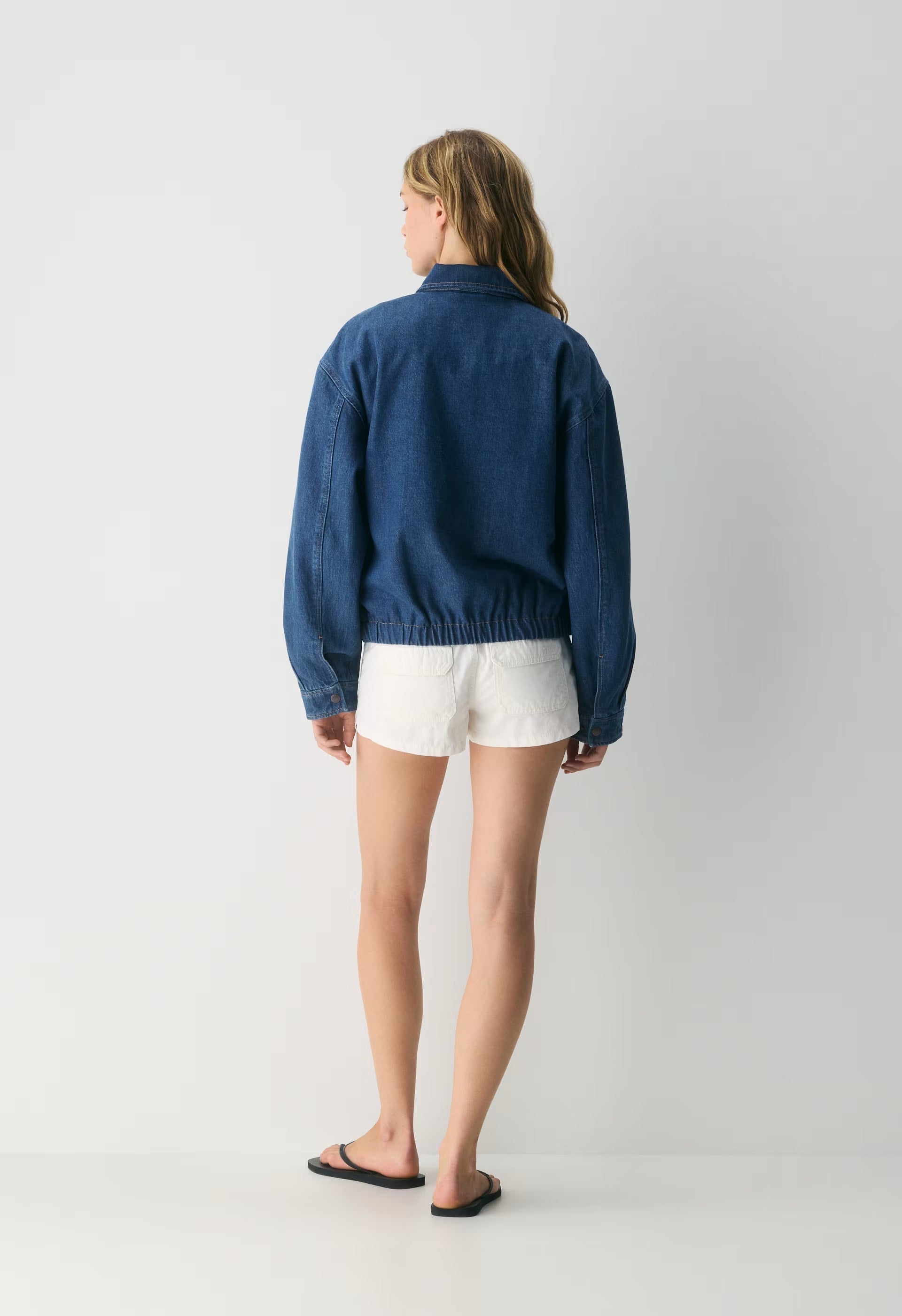 Caddie Blouson Jacket - TRUE MEDIUM BLUE