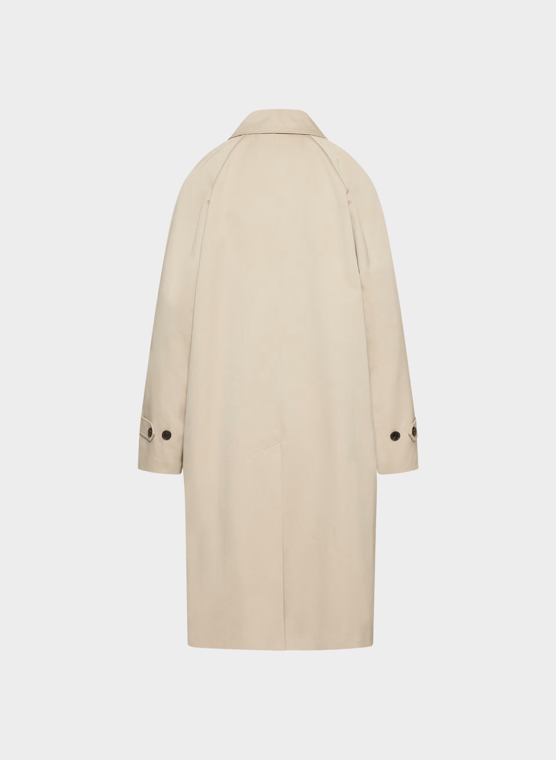 The Regent Trench Coat - Rich Twill - MARCONA BEIGE